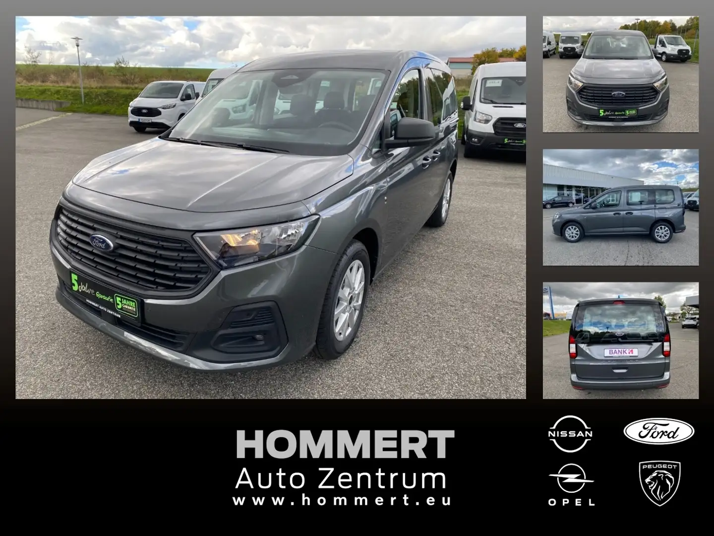 Ford Tourneo Connect 1.5 EcoBoost Trend Fernlichtass. Grigio - 1
