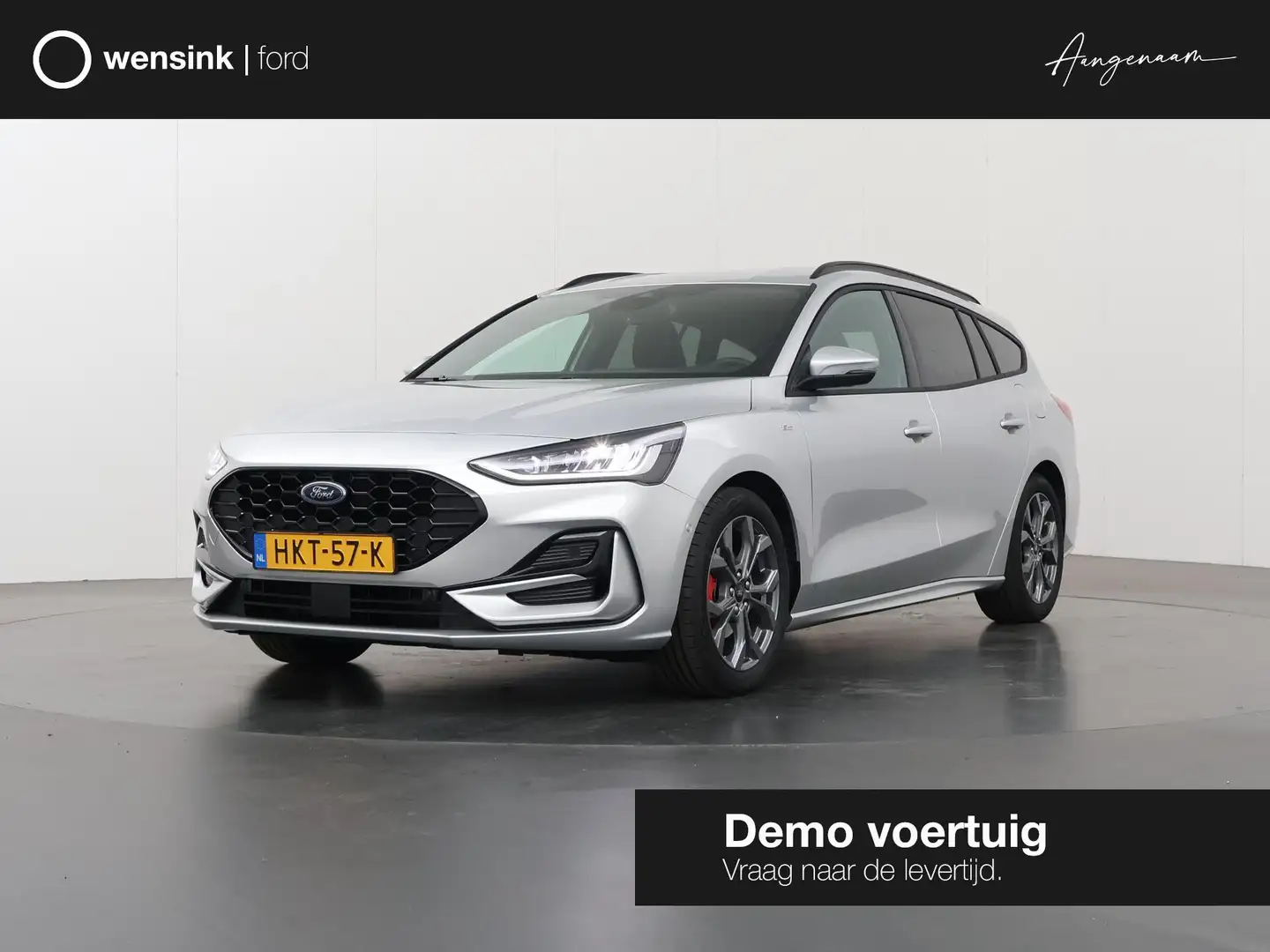 Ford Focus Wagon 1.0 EcoBoost Hybrid ST Line X Grijs - 1