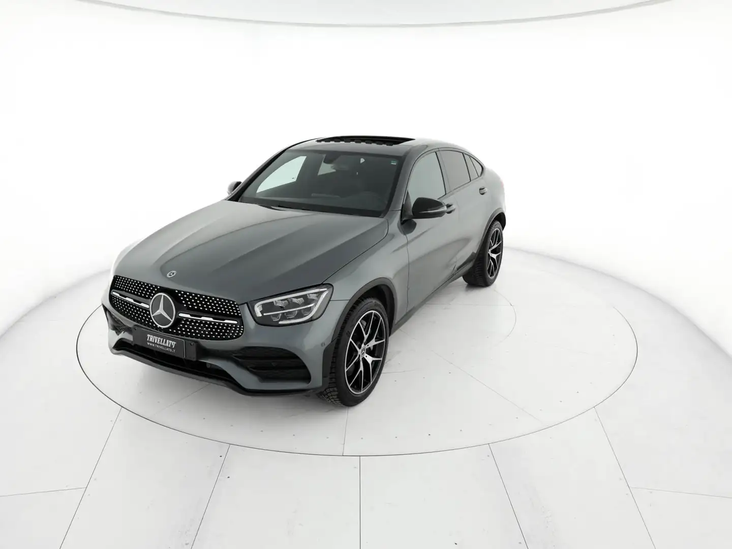 Mercedes-Benz GLC 220 coupe 220 d premium 4matic auto Grigio - 1