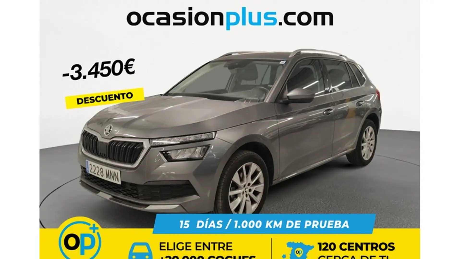 Skoda Kamiq 1.0 TSI Ambition 81kW Gris - 1