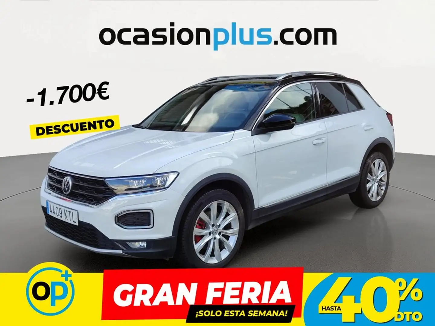 Volkswagen T-Roc 1.6TDI Sport Blanco - 1