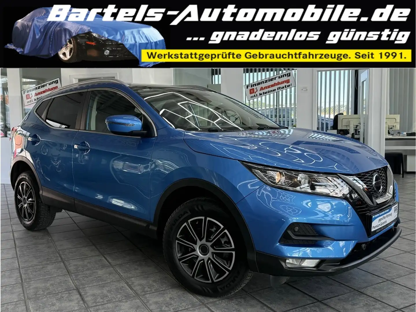 Nissan Qashqai 1.3 N-Way, 2.Hd., Navi, Kamera, Panorama Bleu - 1