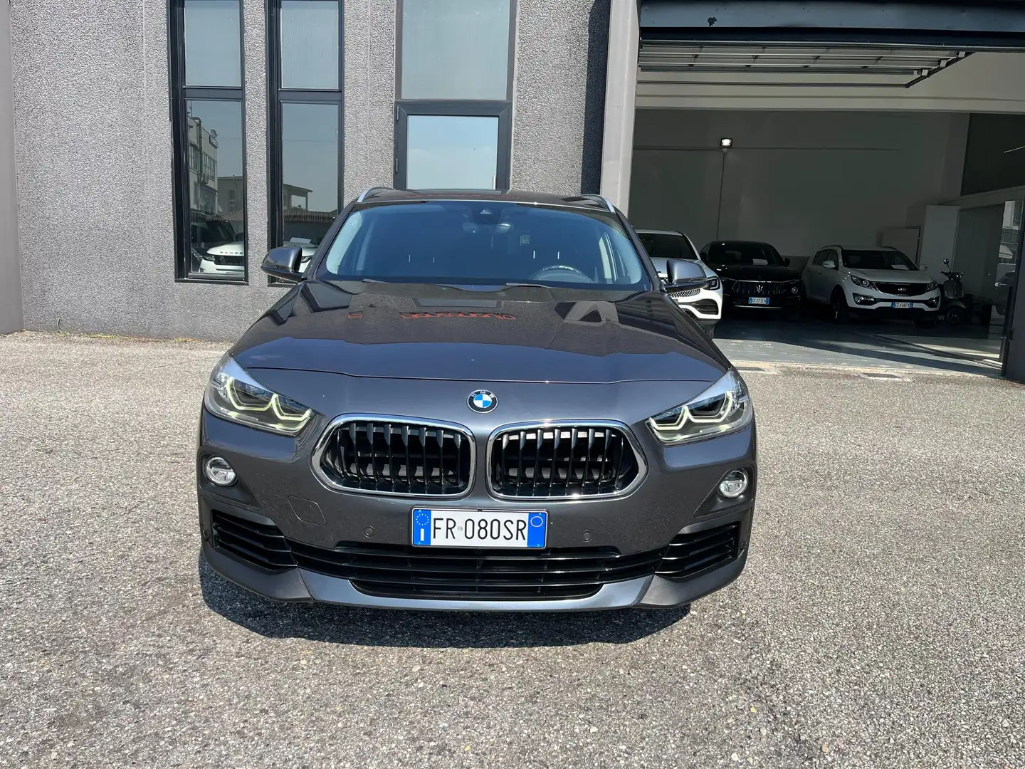 BMW X2 xdrive20d auto Grigio - 2