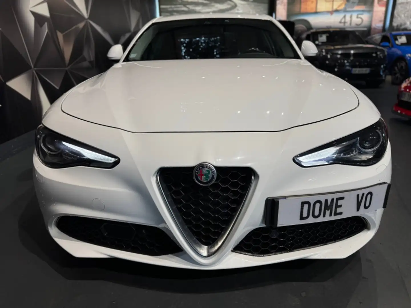 Alfa Romeo Giulia 2.2 JTD 180CH LUSSO Blanc - 2