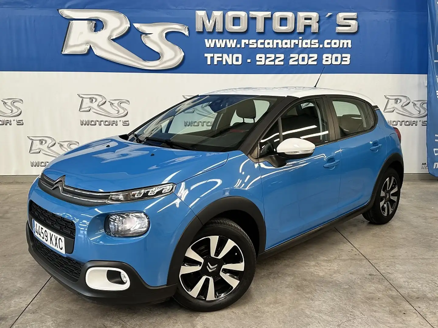 Citroen C3 1.2 PureTech S&S Feel 83 Bleu - 1