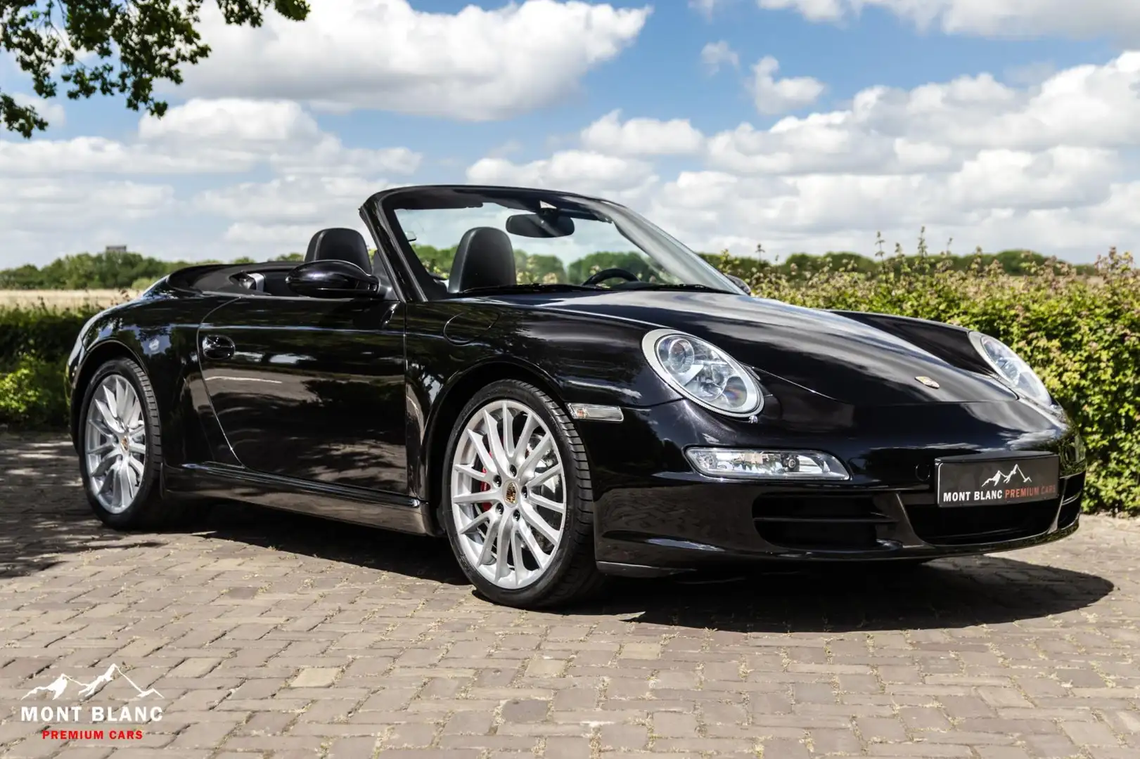 Porsche 911 Cabrio 3.8 Carrera S|Sport Chrono Plus|Apple C Negro - 1