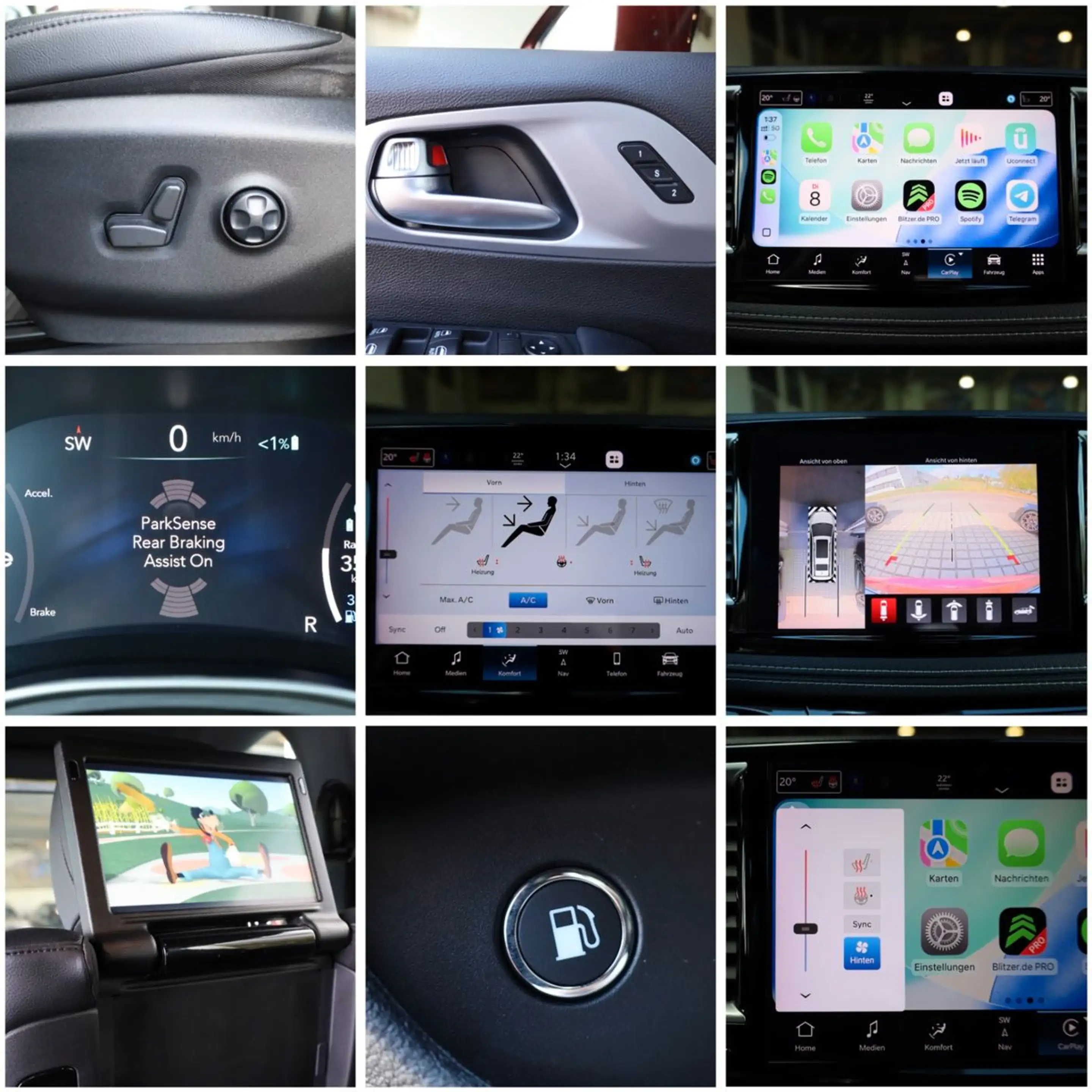 Chrysler Pacifica 3.6 S Hybrid/360*/SHZ/LHZ/ACC/NAVI/R18 — photo 14