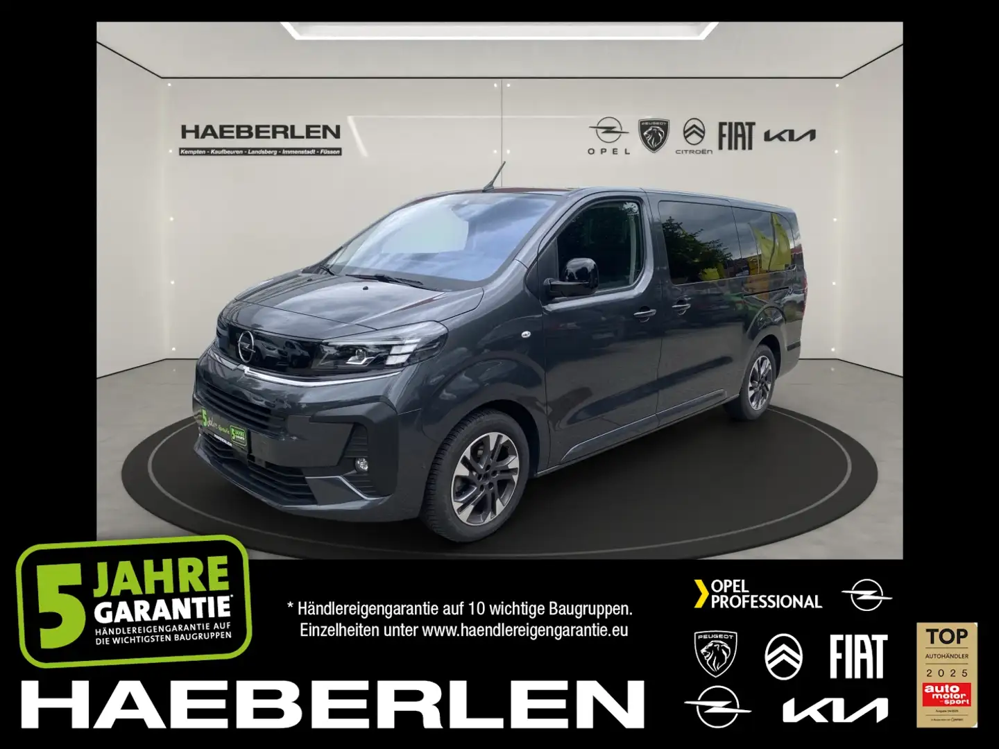 Opel Zafira Life 2.0 D EditionXL Kamera*PDC*NAVI* Gris - 1
