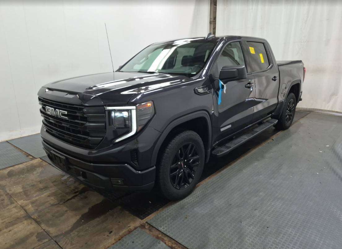 Gray 2024 GMC Sierra 1500 Pickup Truck Four-Wheel Drive Automatic