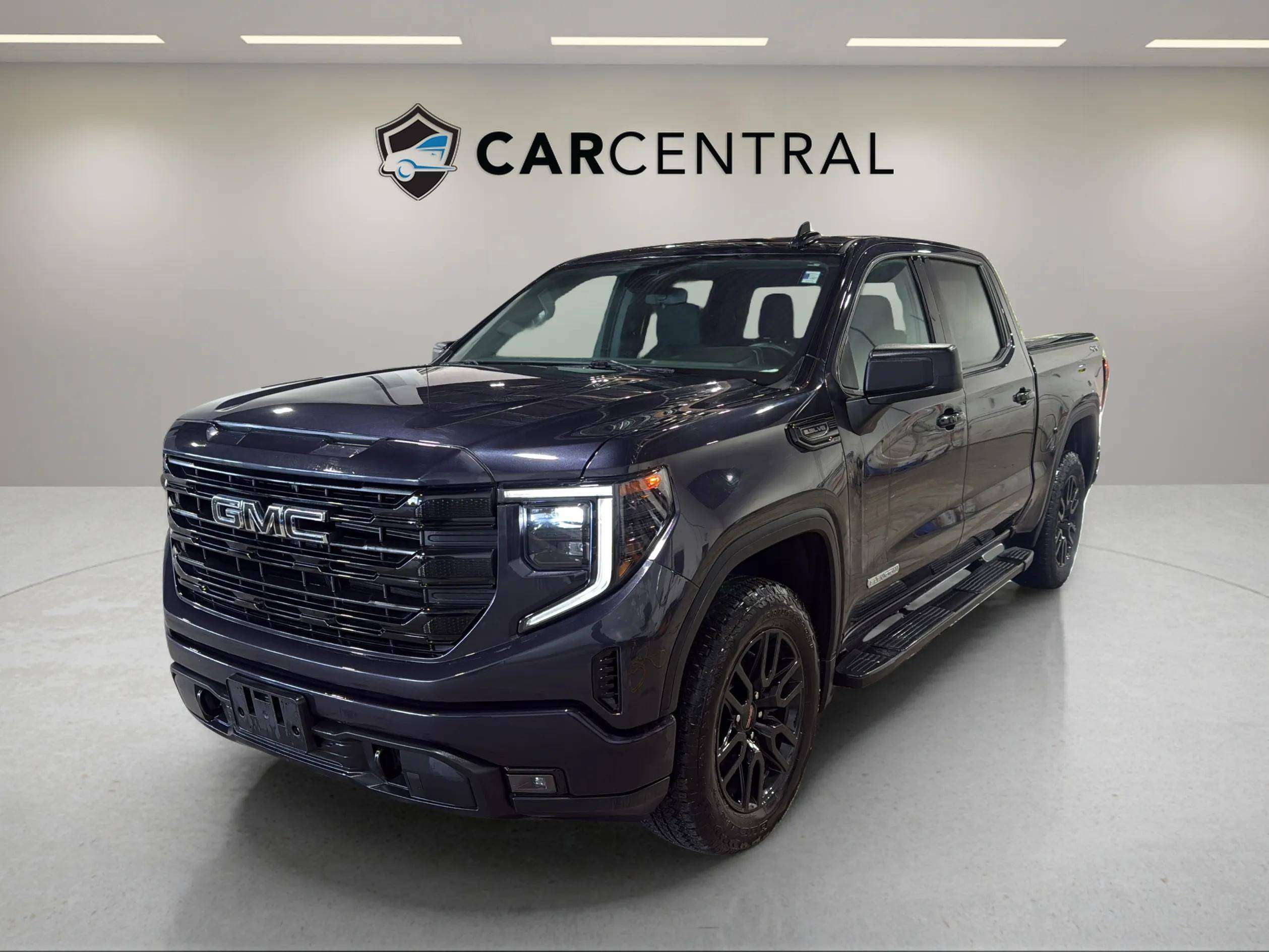 Gray 2024 GMC Sierra 1500 Pickup Truck Four-Wheel Drive Automatic