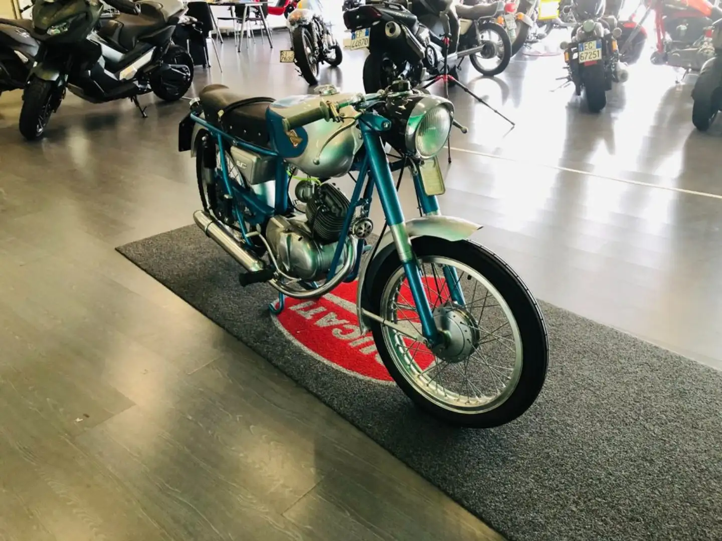 Ducati 125 Desmo 85 SPORT CAVALLINO Iscritta moto d'epoca Blu/Azzurro - 2