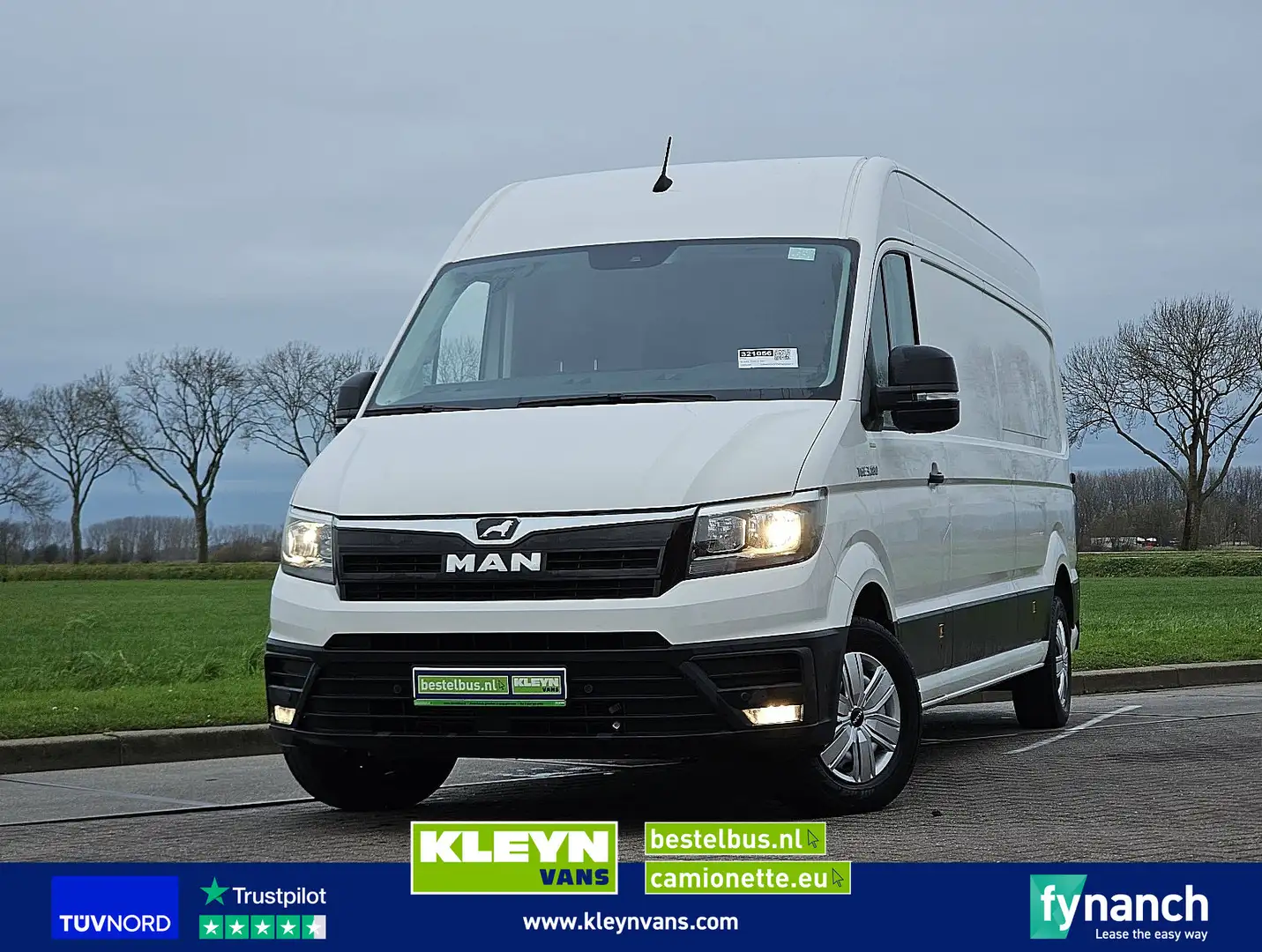 MAN TGE 3.180 ac automaat EURO6 Weiß - 1