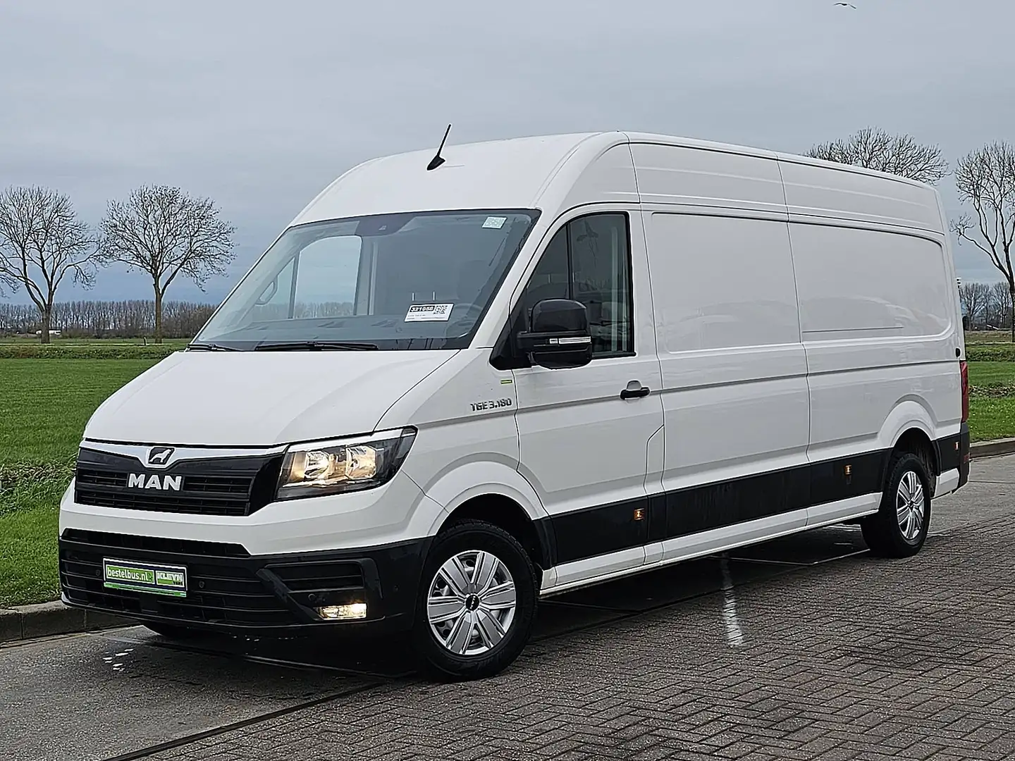 MAN TGE 3.180 ac automaat EURO6 Weiß - 2