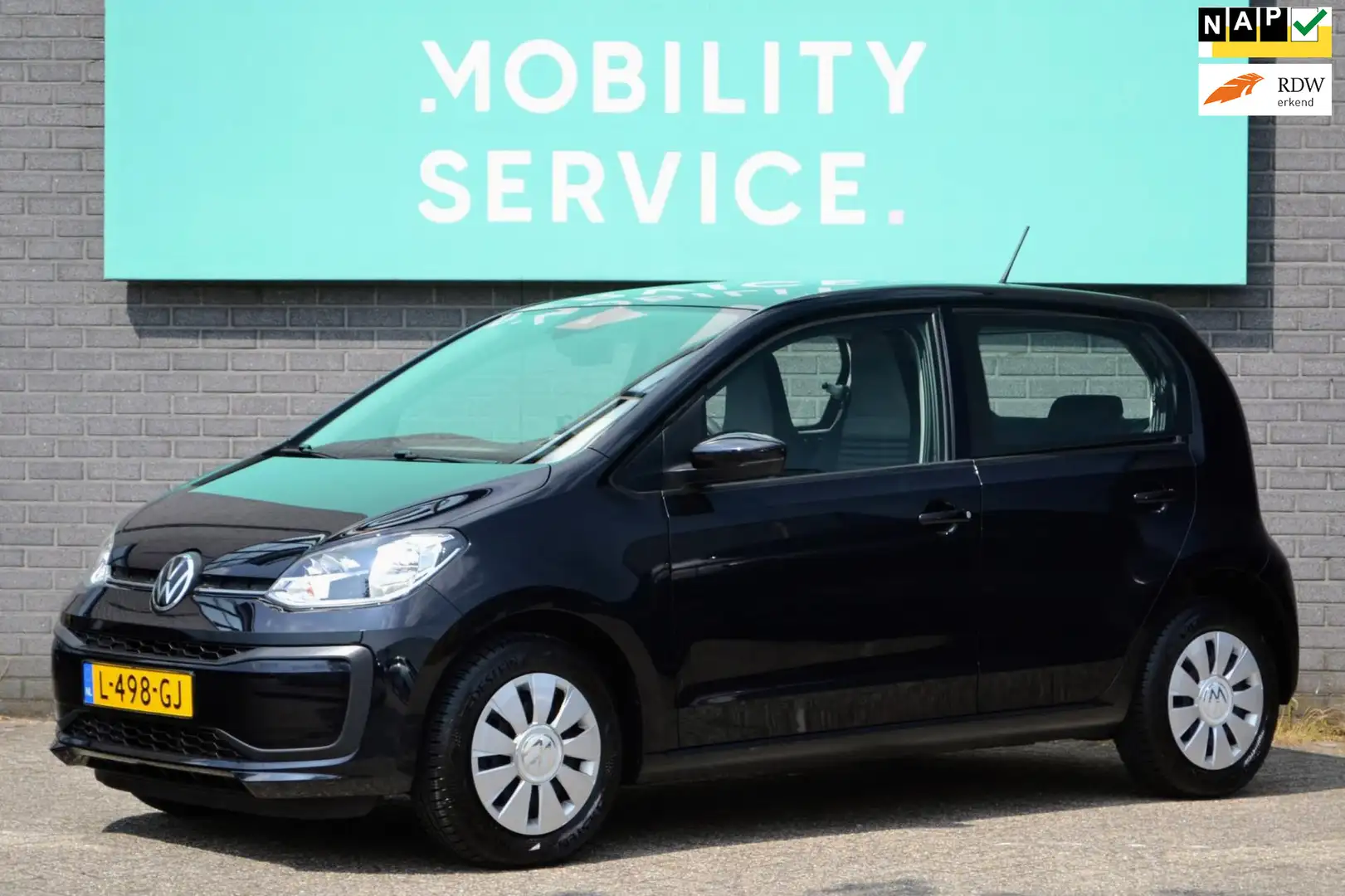 Volkswagen up! 1.0 Clima Cruise Camera Eerste eig. Zwart - 1