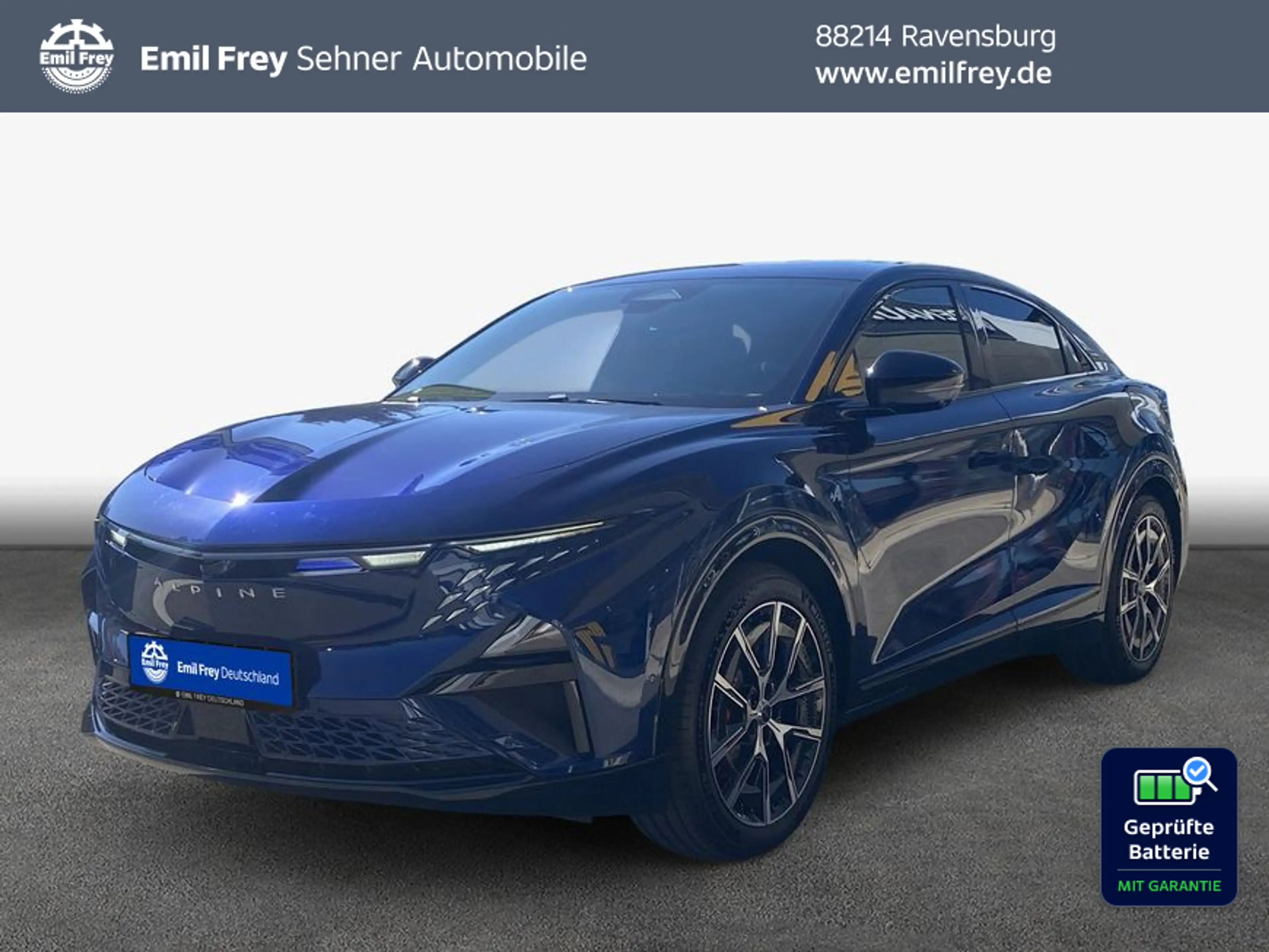 Alpine A390 GT 295 kW, 5-türig (Strom)