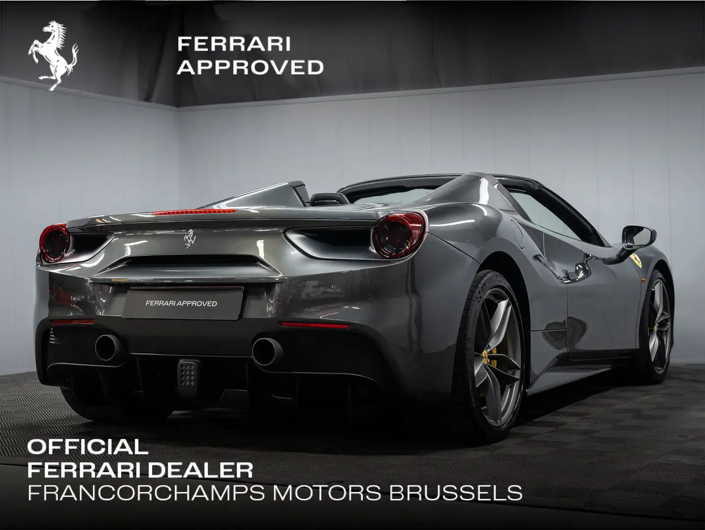 Ferrari 488 Spider Gris - 2