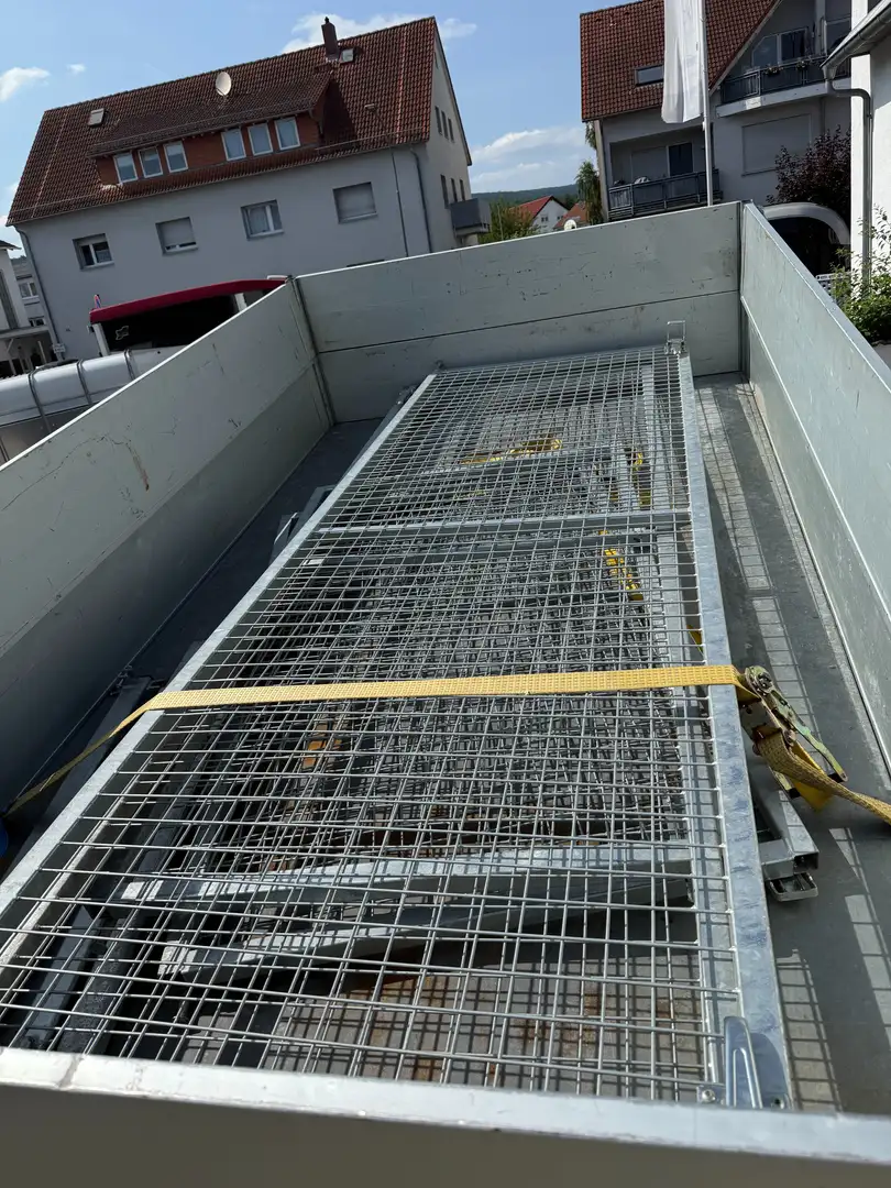 Saris PK 30 - 3,5T Kipper Plattform mit Aufbau Zilver - 2