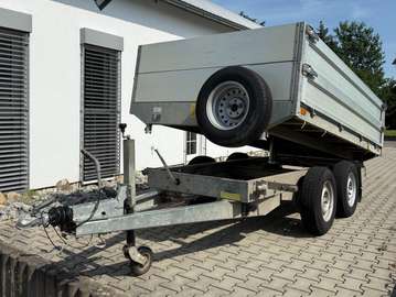 PK 30 - 2,7T Kipper Plattform mit Aufbau