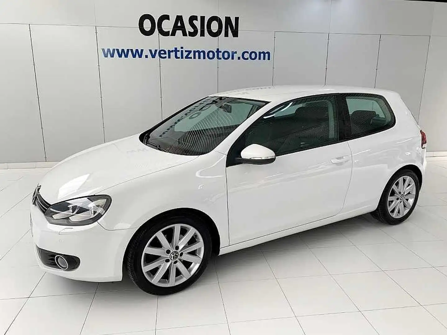 Volkswagen Golf 1.6TDI CR Sport DSG 105 Blanc - 1
