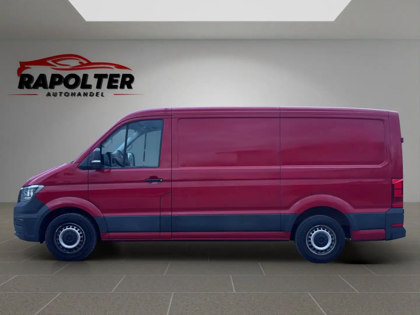 Volkswagen Crafter 35 2.0 TDI L3H2/Tempomat/Klima Rot - 2