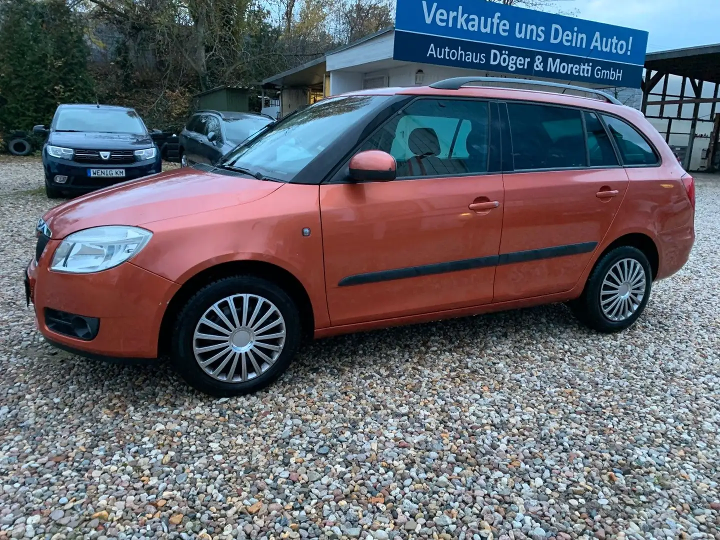 Skoda Fabia Combi Ambiente TüV 07/2027 Orange - 1