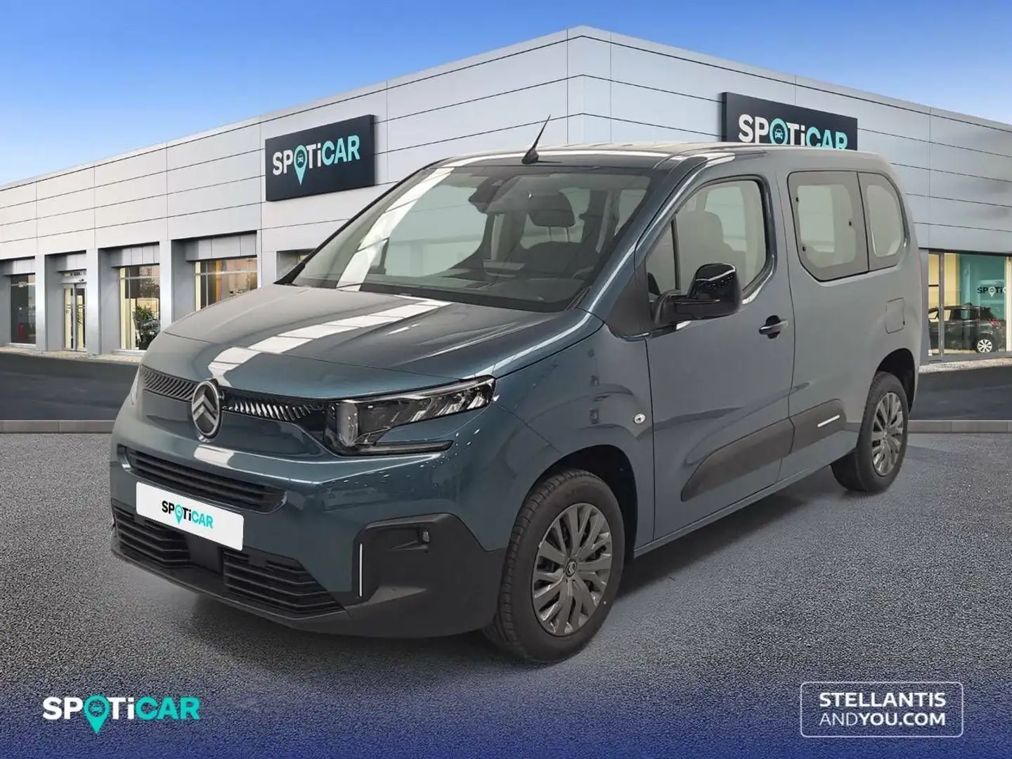 Citroen Berlingo Talla M BlueHDi 100 S&S Plus Blauw - 1