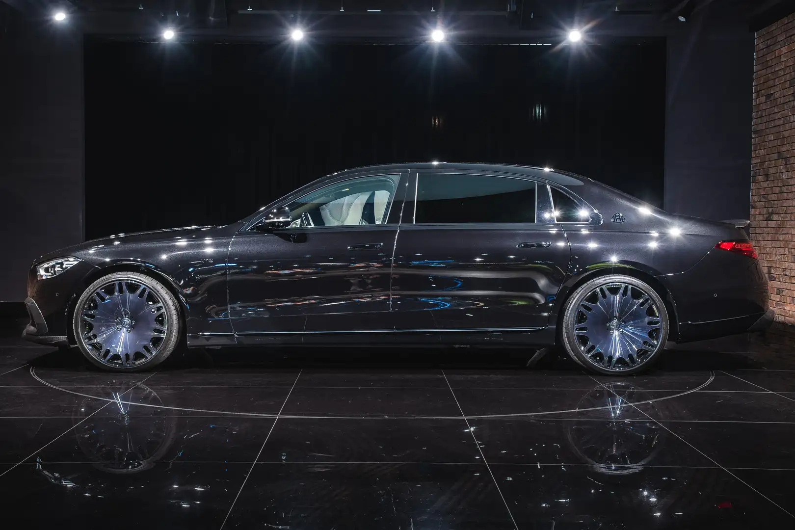 Mercedes-Benz Maybach S-Klasse Maybach S680 BRABUS 4Matic + Burmester 4D +4 seats Negru - 2