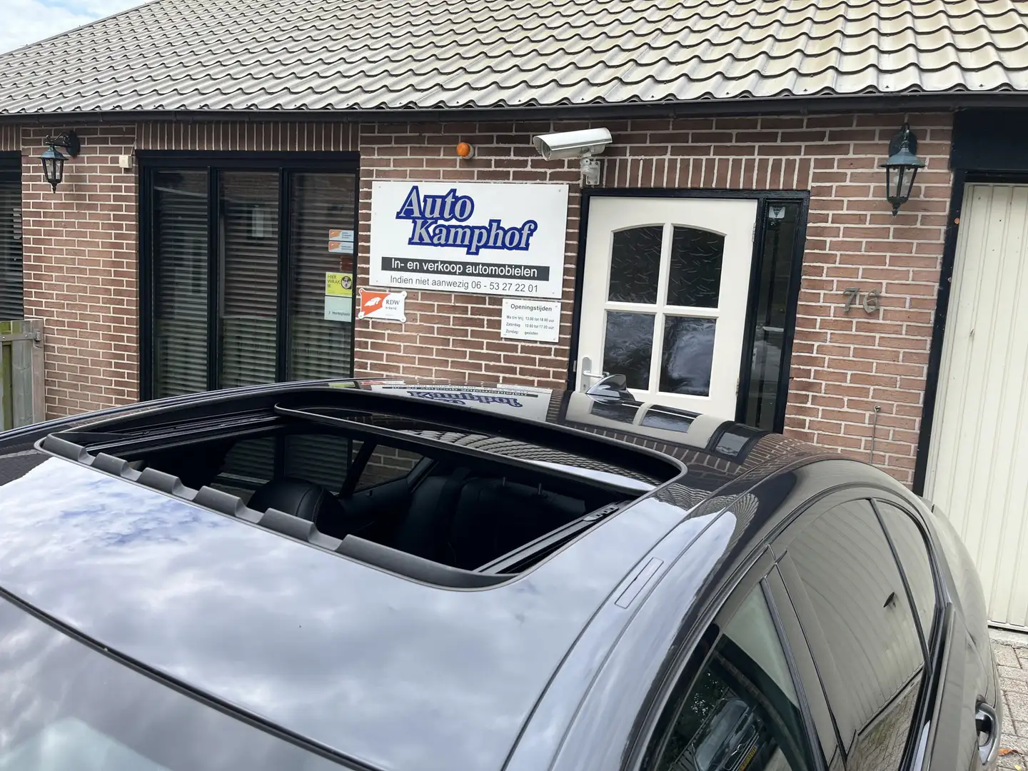 BMW 520 5-serie 520d High Executive M-pakket Schuifdak Grau - 2