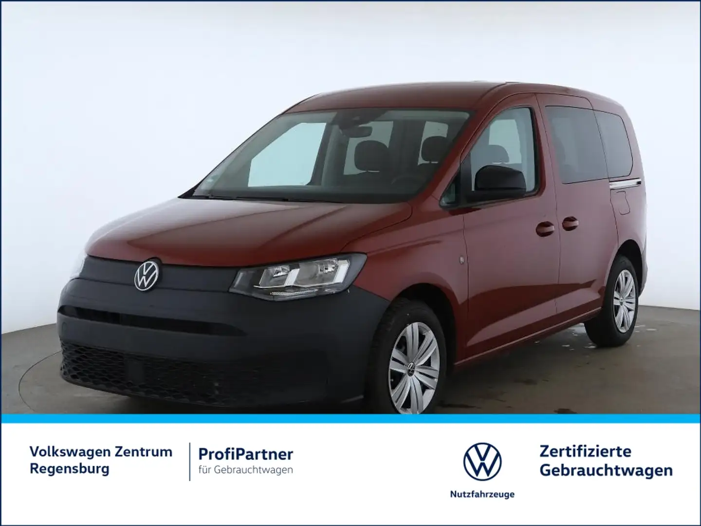 Volkswagen Caddy 2.0 TDI AHK R-KAMERA PDC SHZ KlimaA NAVI Rot - 1