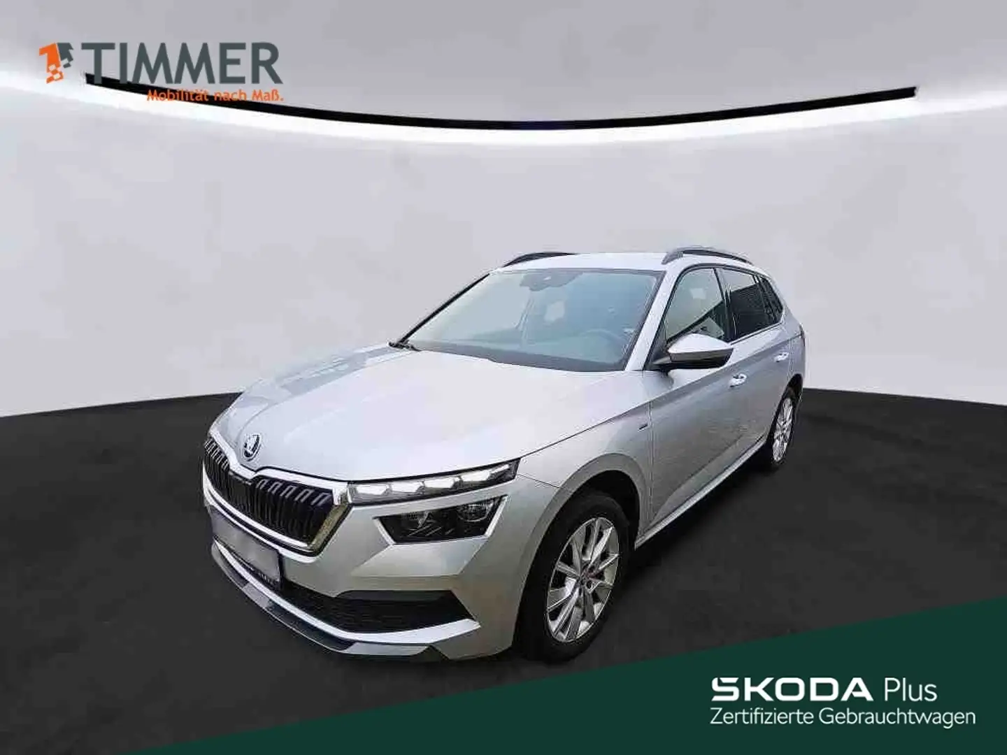 Skoda Kamiq 1.0 TSI DSG CLEVER *LED *ACC *VIRTUAL *NAVI *SHZ Silber - 1