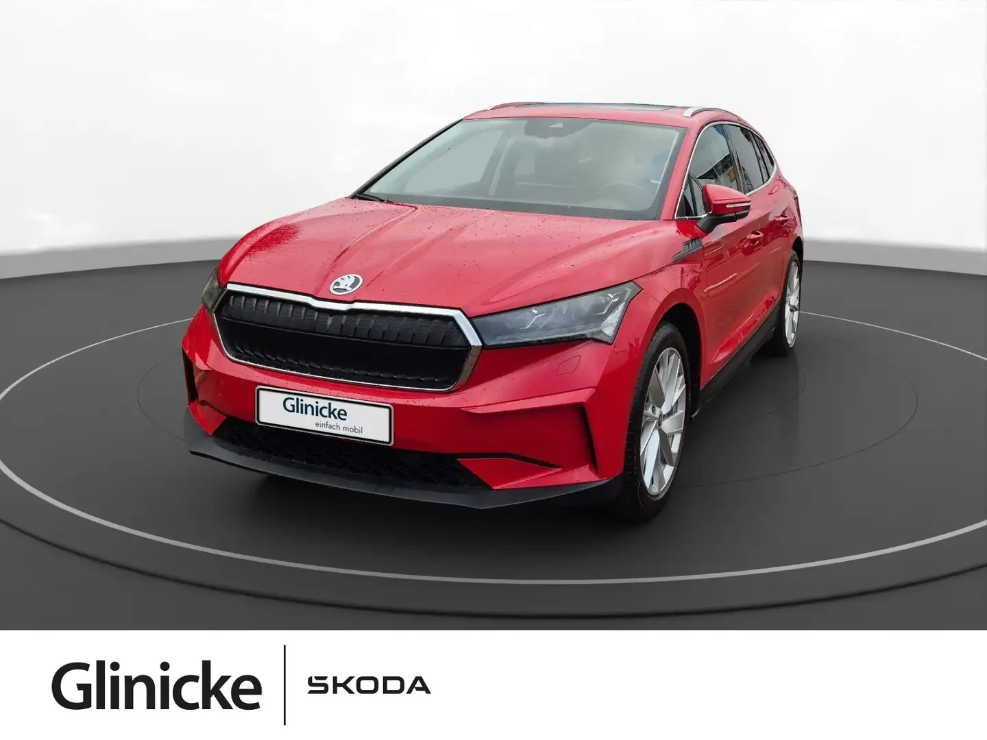 Skoda Enyaq 80  77 kWh Navi Pano Kamera PDC SiHz Rot - 1