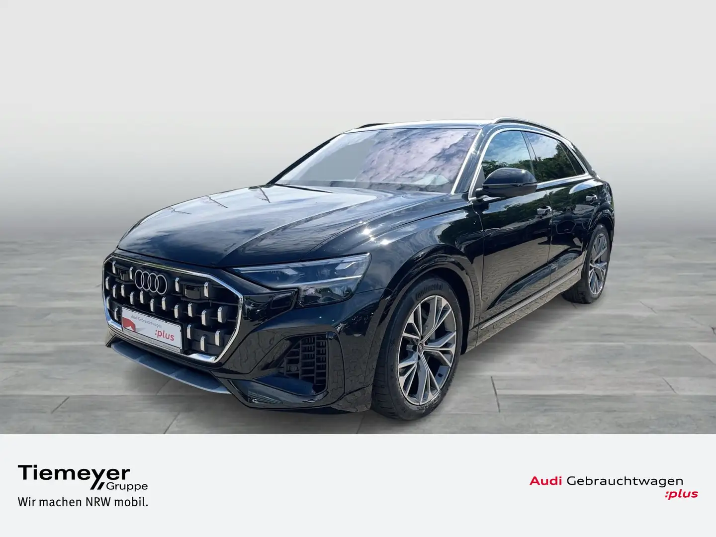 Audi Q8 55 TFSIe Q S LINE LM21 AHK HuD BuO MATRIX Schwarz - 1