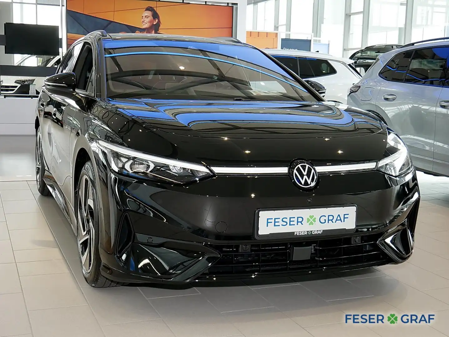Volkswagen ID.7 Tourer Pro S 286 PS - kWh 1-Gang-Automatik Schwarz - 2