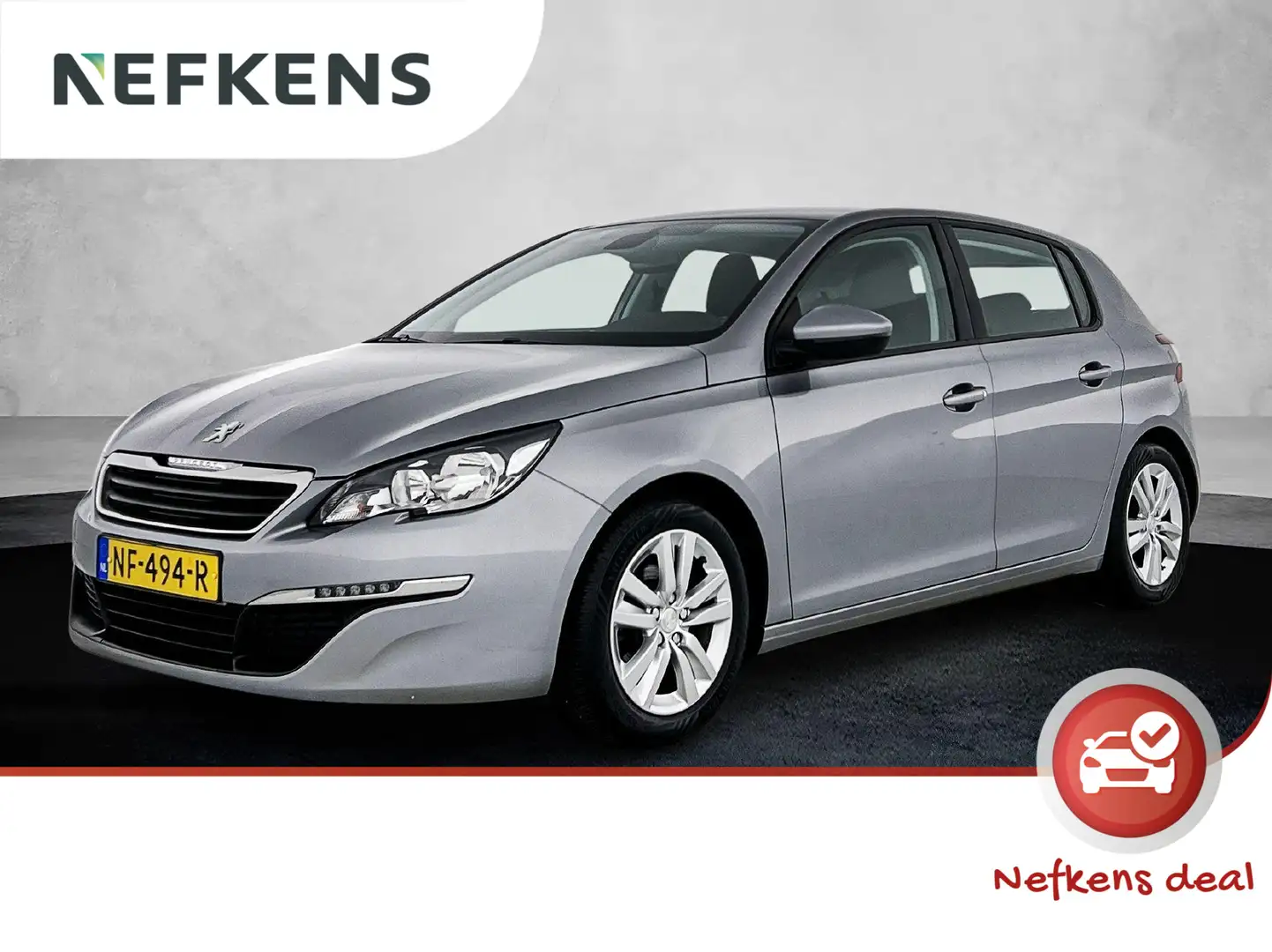 Peugeot 308 1.2 PureTech Active Navigatie | Climate control | Grijs - 1