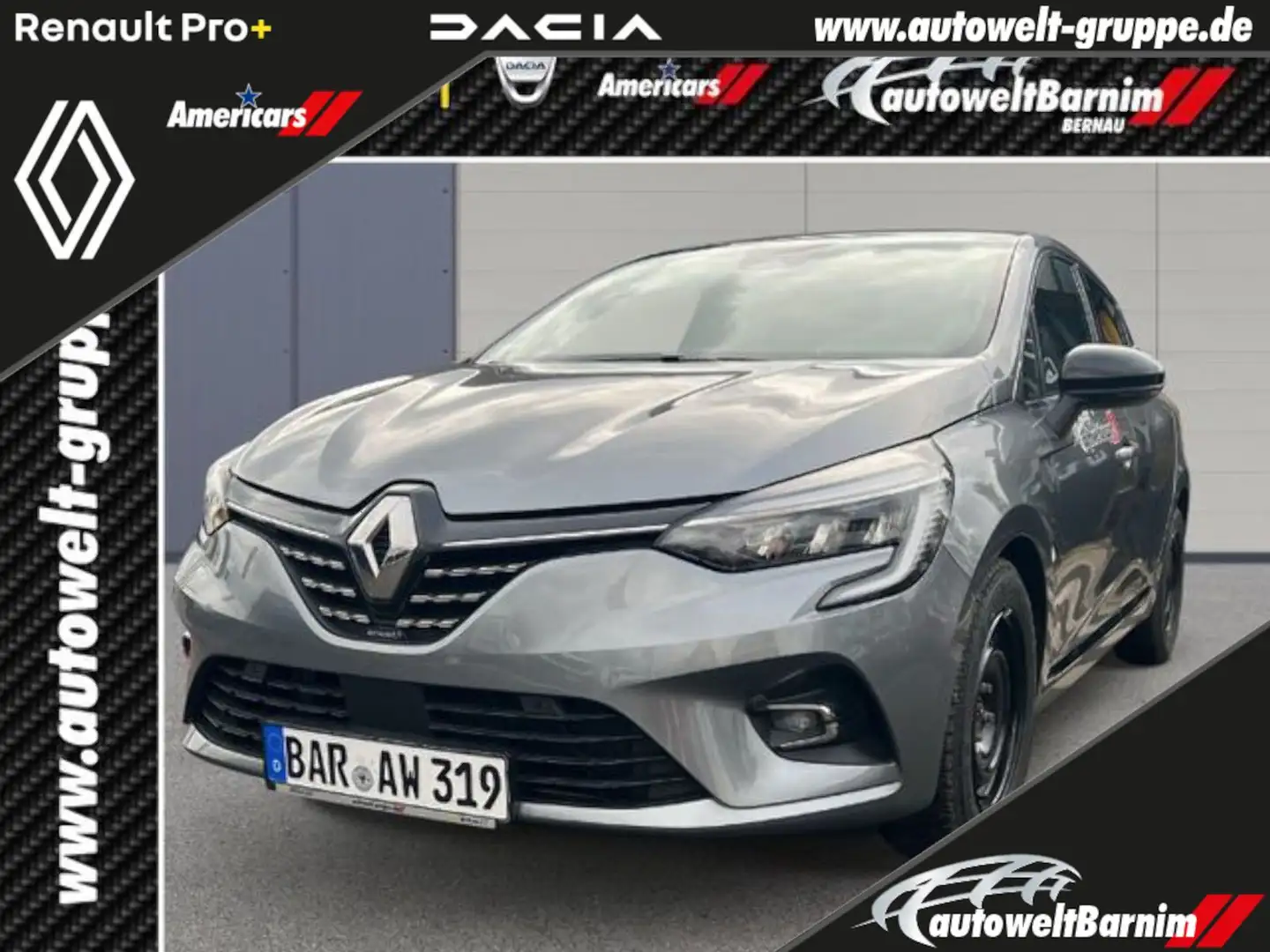 Renault Clio V Techno 1.0 TCe 90 E U6d Grau - 1