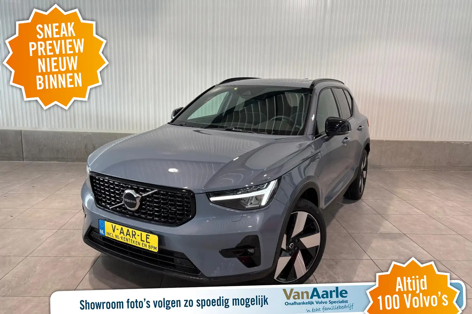 Volvo XC40 T4 Aut. Plug-in Hybrid Ultimate Dark Panodak Leder Grau - 1