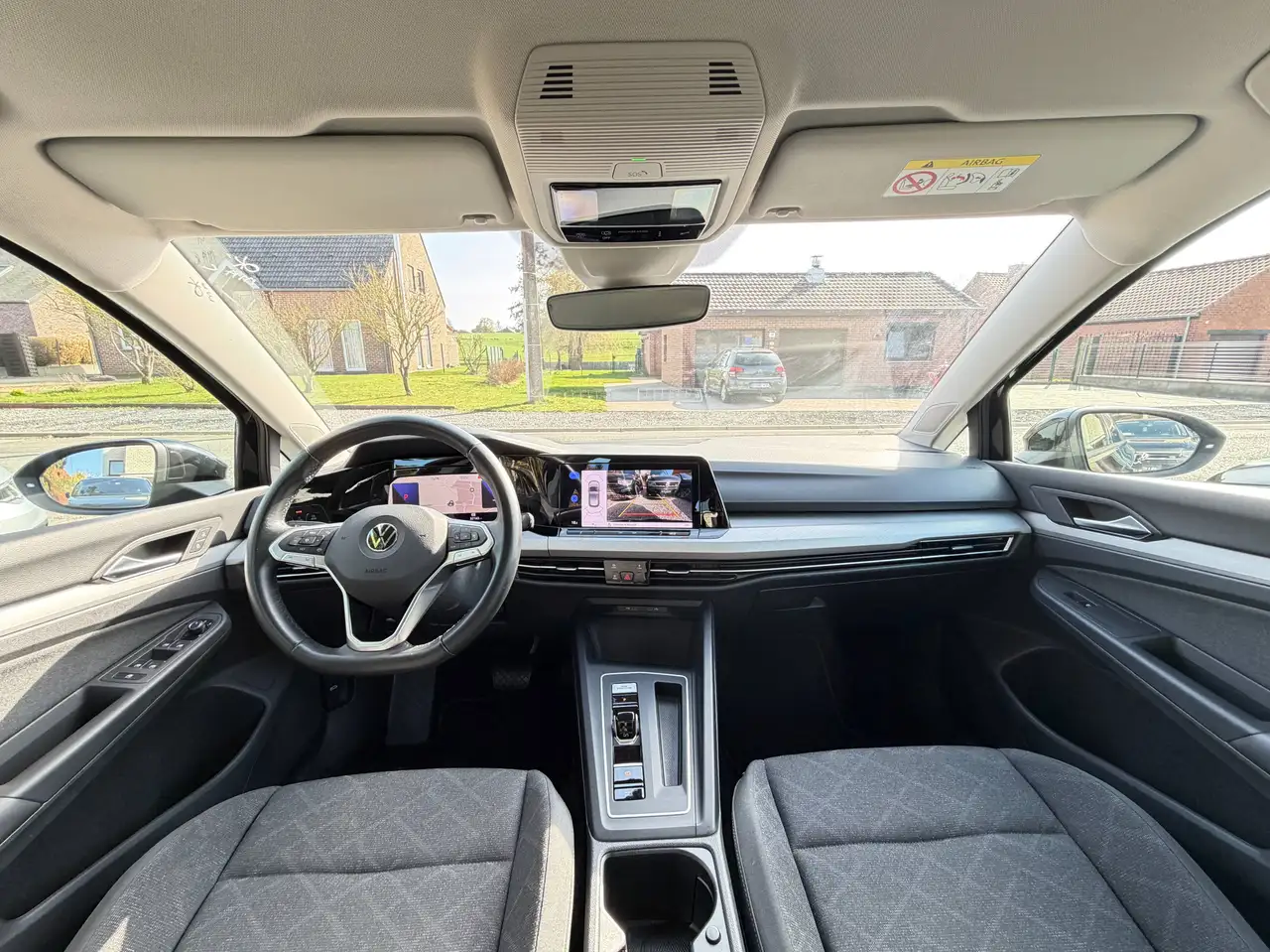 Volkswagen Golf 1.0 eTSI MHEV Life Business DSG Carnet Gps Carplay Camera Automatique LEZ 2035 GARANTIE, миниатюра 16
