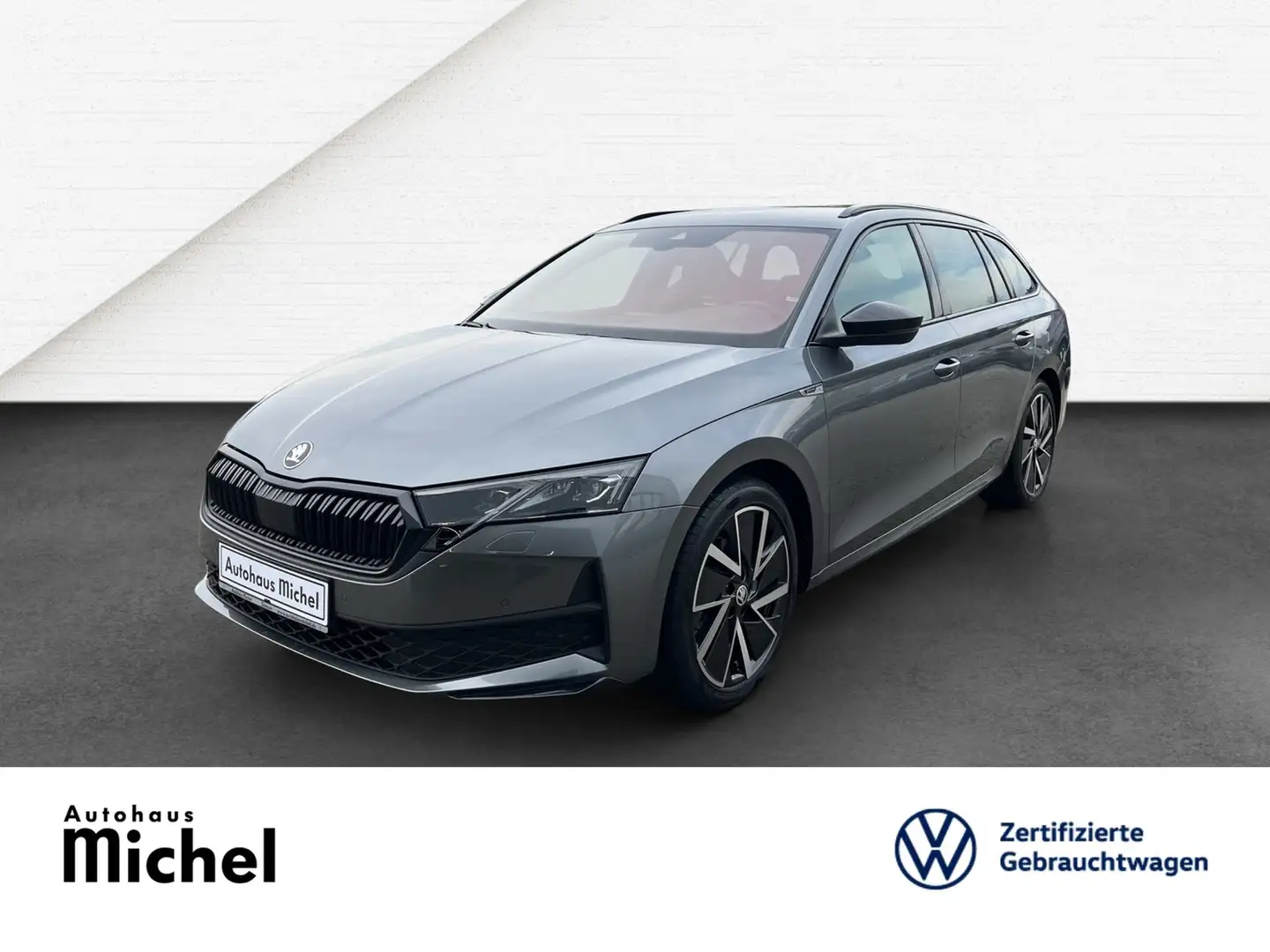 Skoda Octavia Combi eTSI DSG Sportline 404,-mtl. ohne Anzahlung Gris - 1