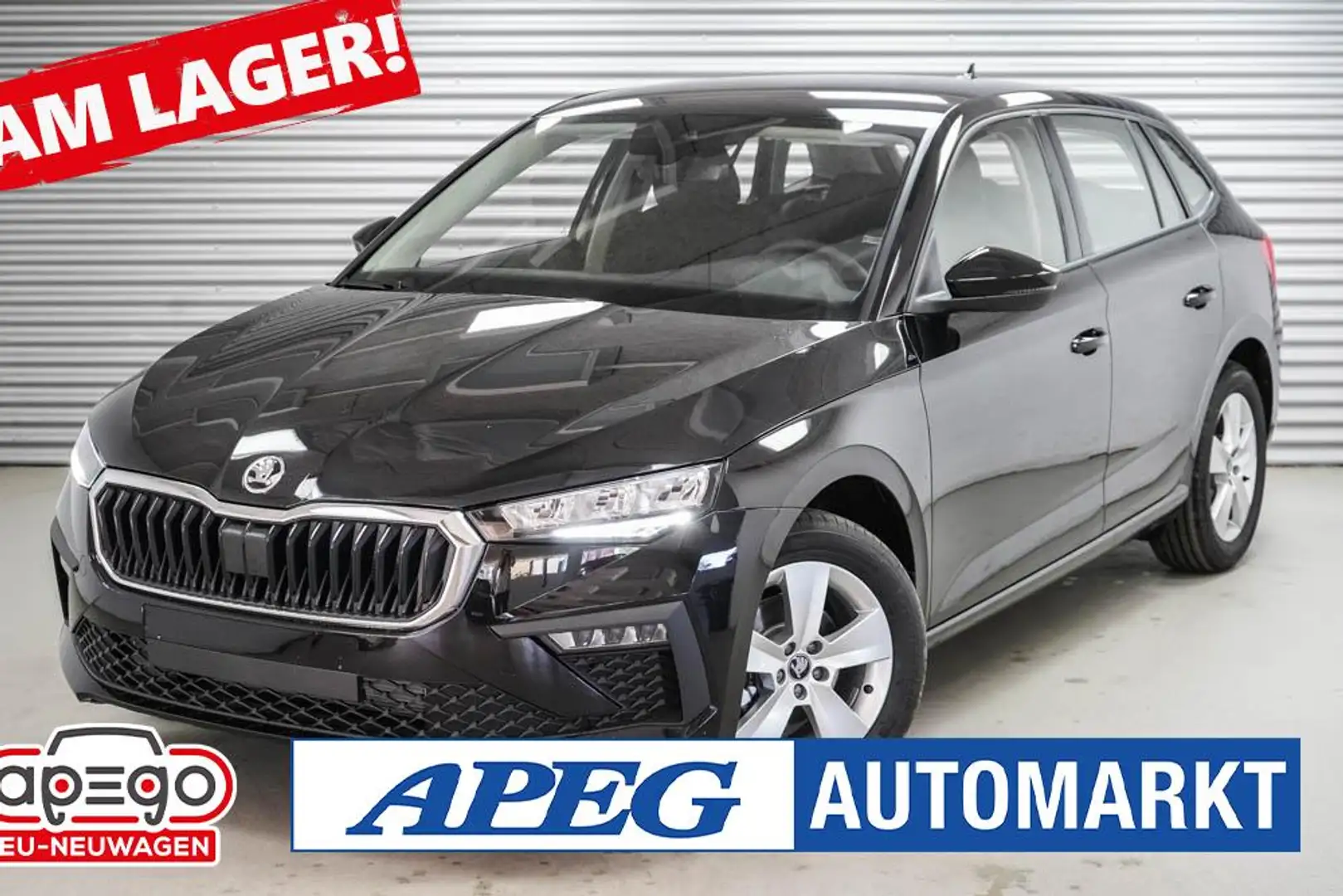 Skoda Scala 1,0 TSI DSG Selection Zwart - 1