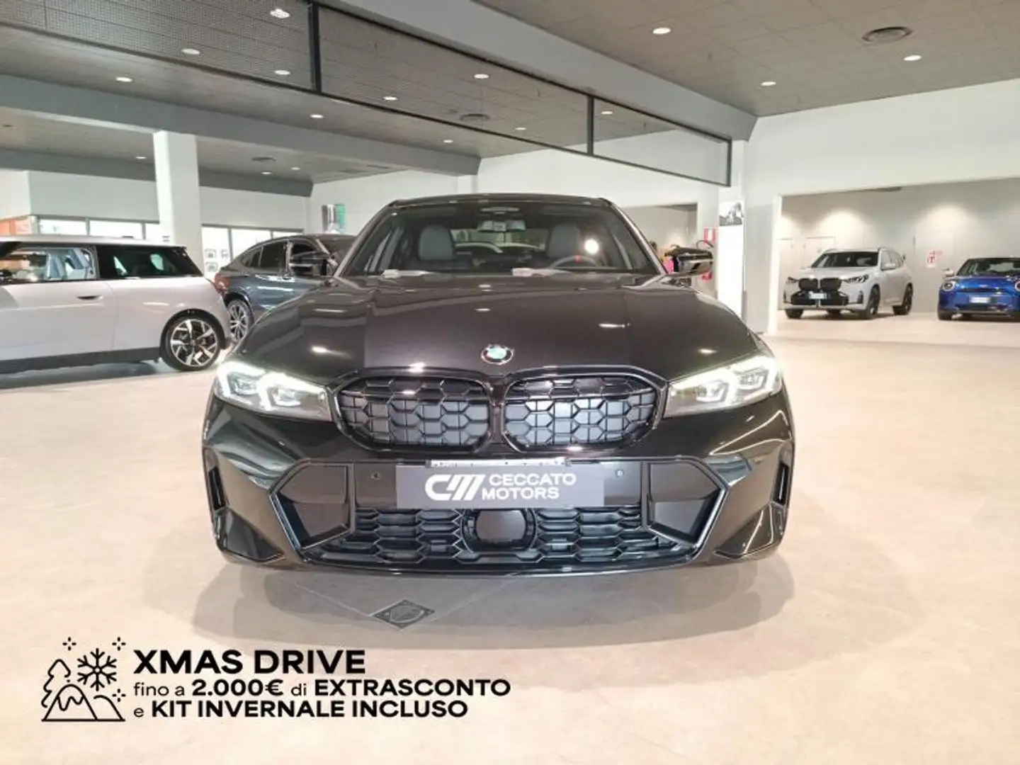 BMW 340 M0i mhev 48V xdrive MSport Pro auto Nero - 2