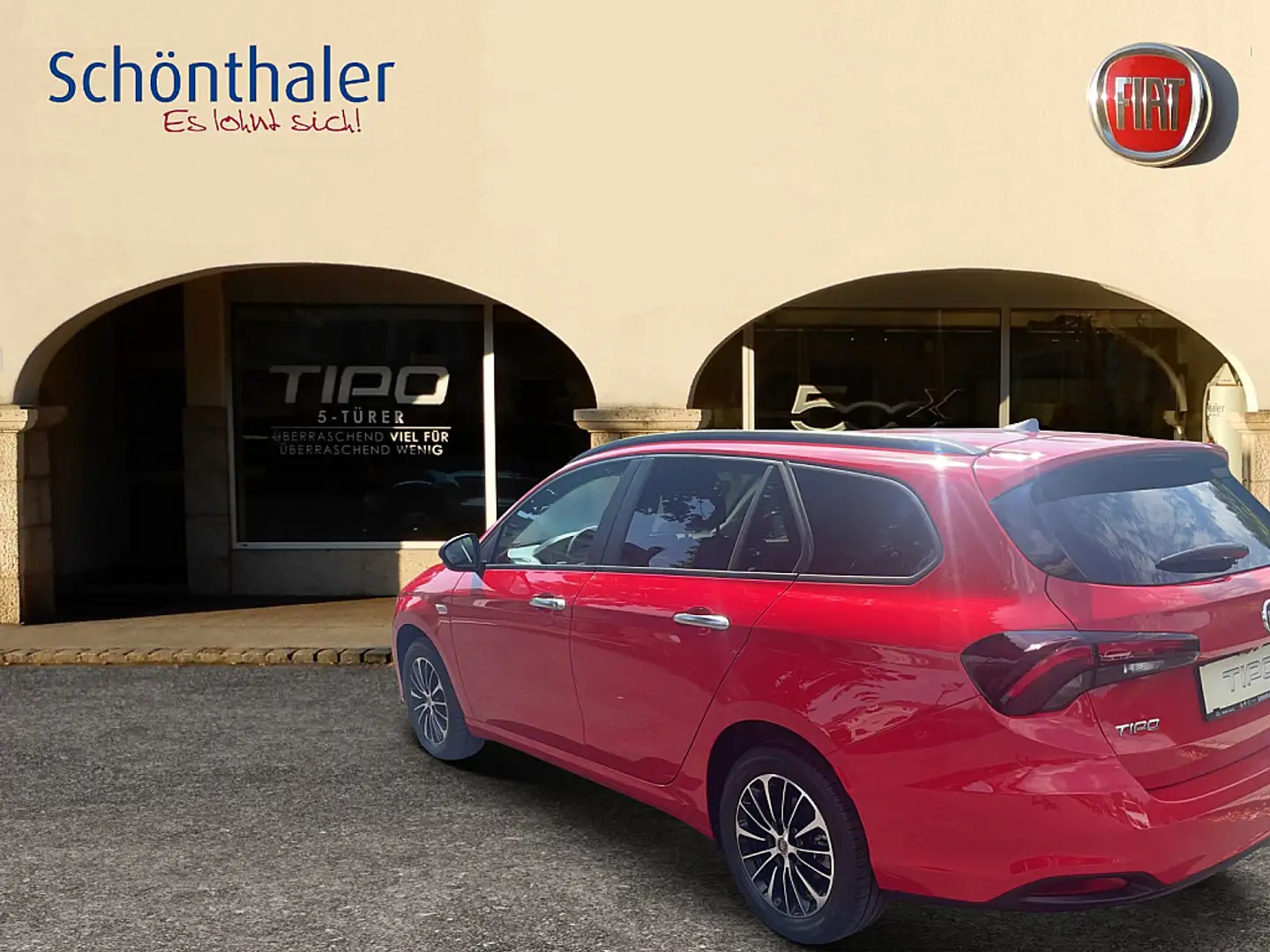 Fiat Tipo Hybrid 130 eDCT7 Rot - 2