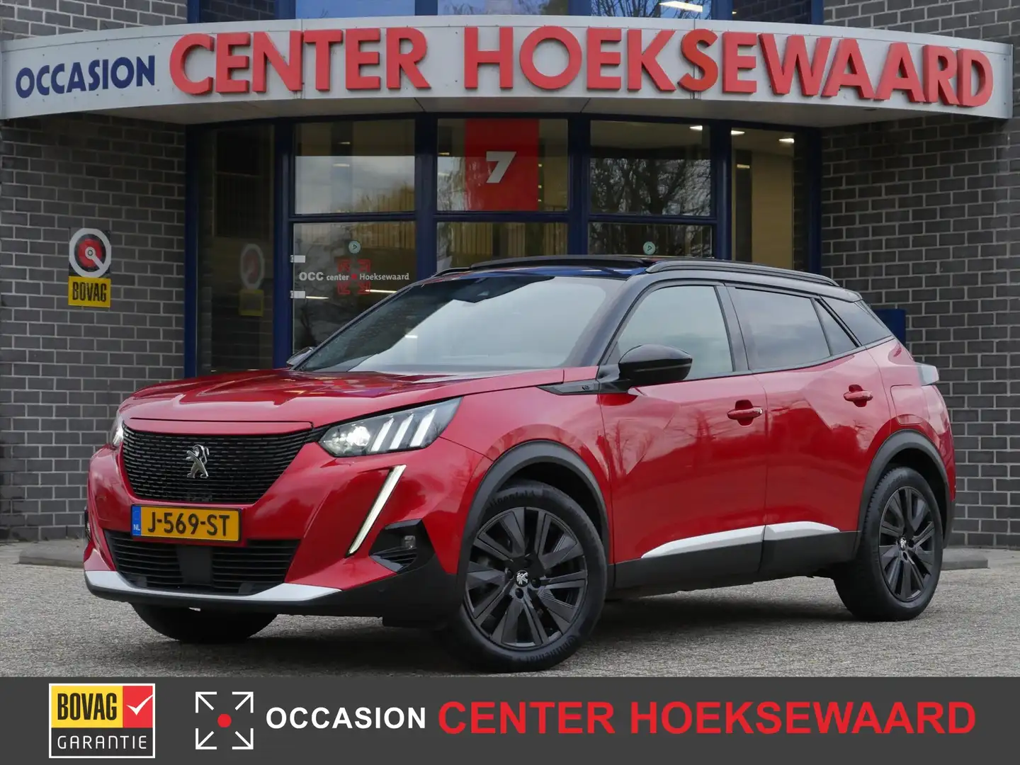 Peugeot e-2008 EV 50kWh 136pk GT Sport | 3-Fase | Panoramadak | R Rouge - 1