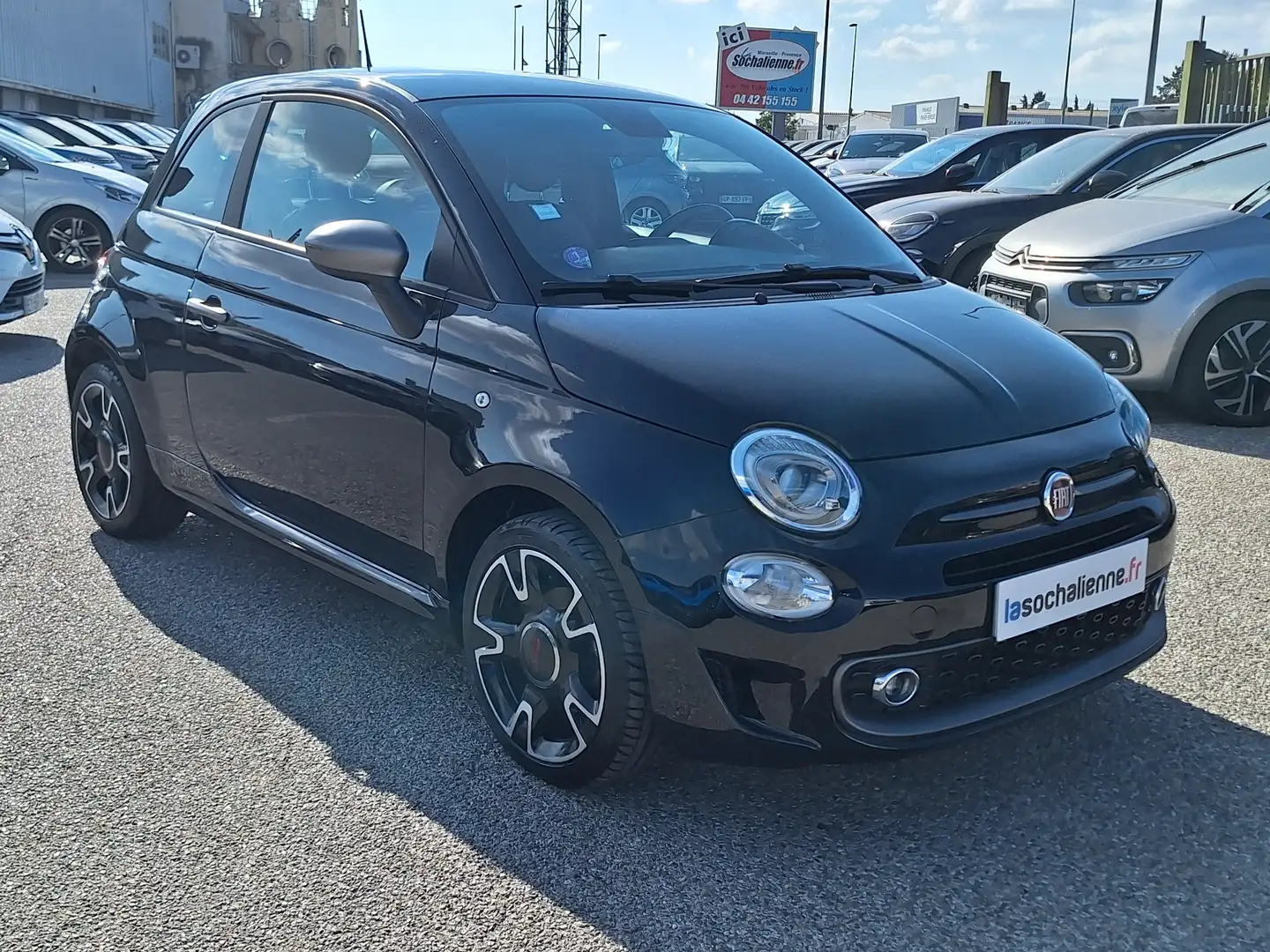 Fiat 500 1.2 69 ch S/S S Noir - 2
