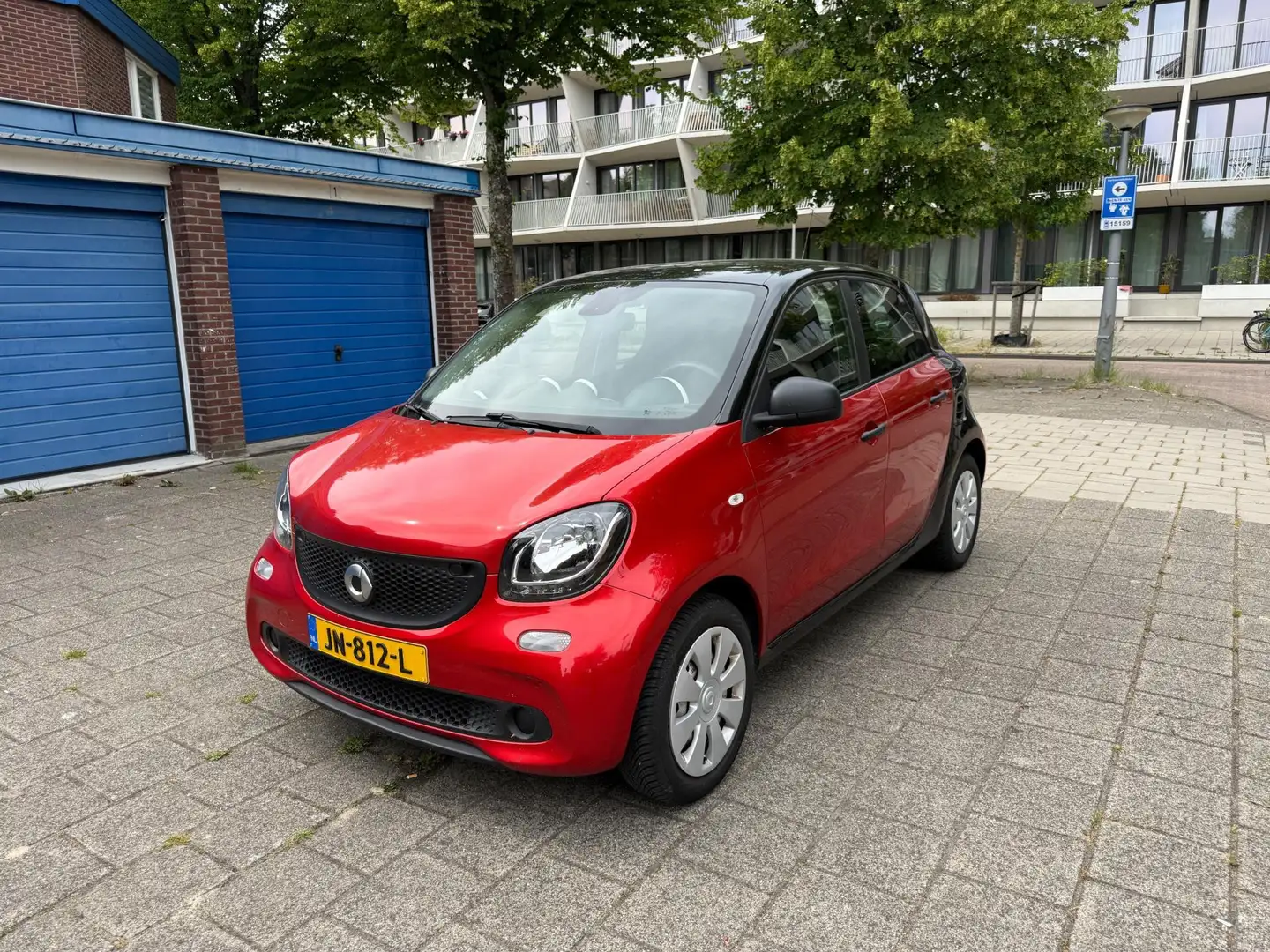 smart forFour 1.0 Pure NAP Airco NW APK Cruise Rot - 1