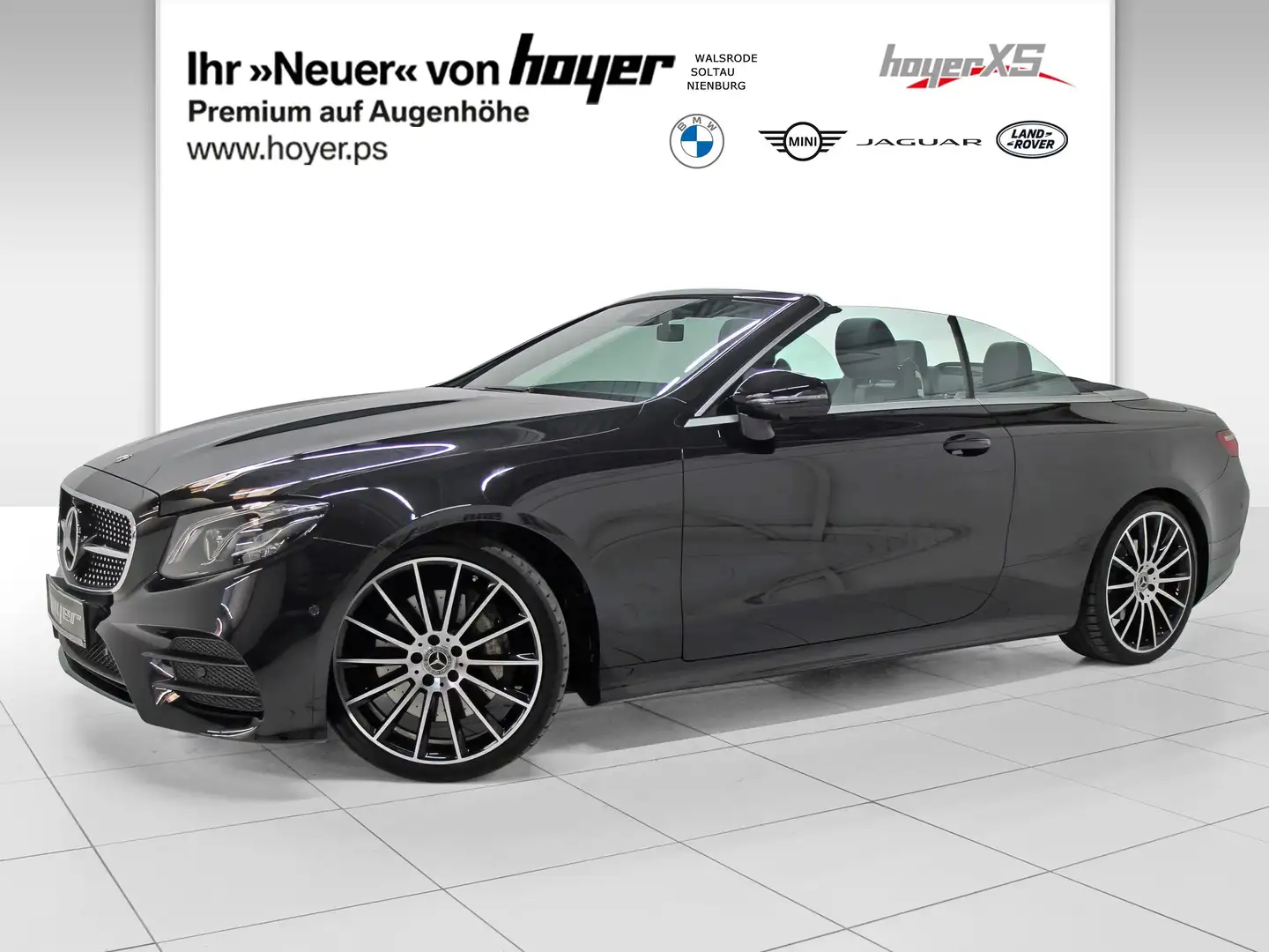 Mercedes-Benz E 350 Cabrio 9G-TRONIC AMG Line Sportpaket DAB Schwarz - 1