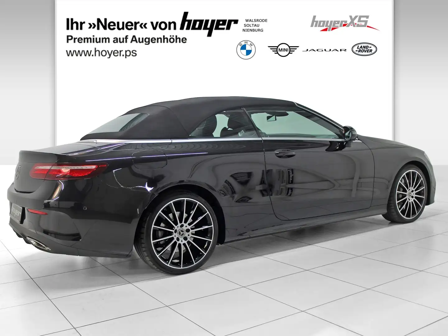 Mercedes-Benz E 350 Cabrio 9G-TRONIC AMG Line Sportpaket DAB Schwarz - 2