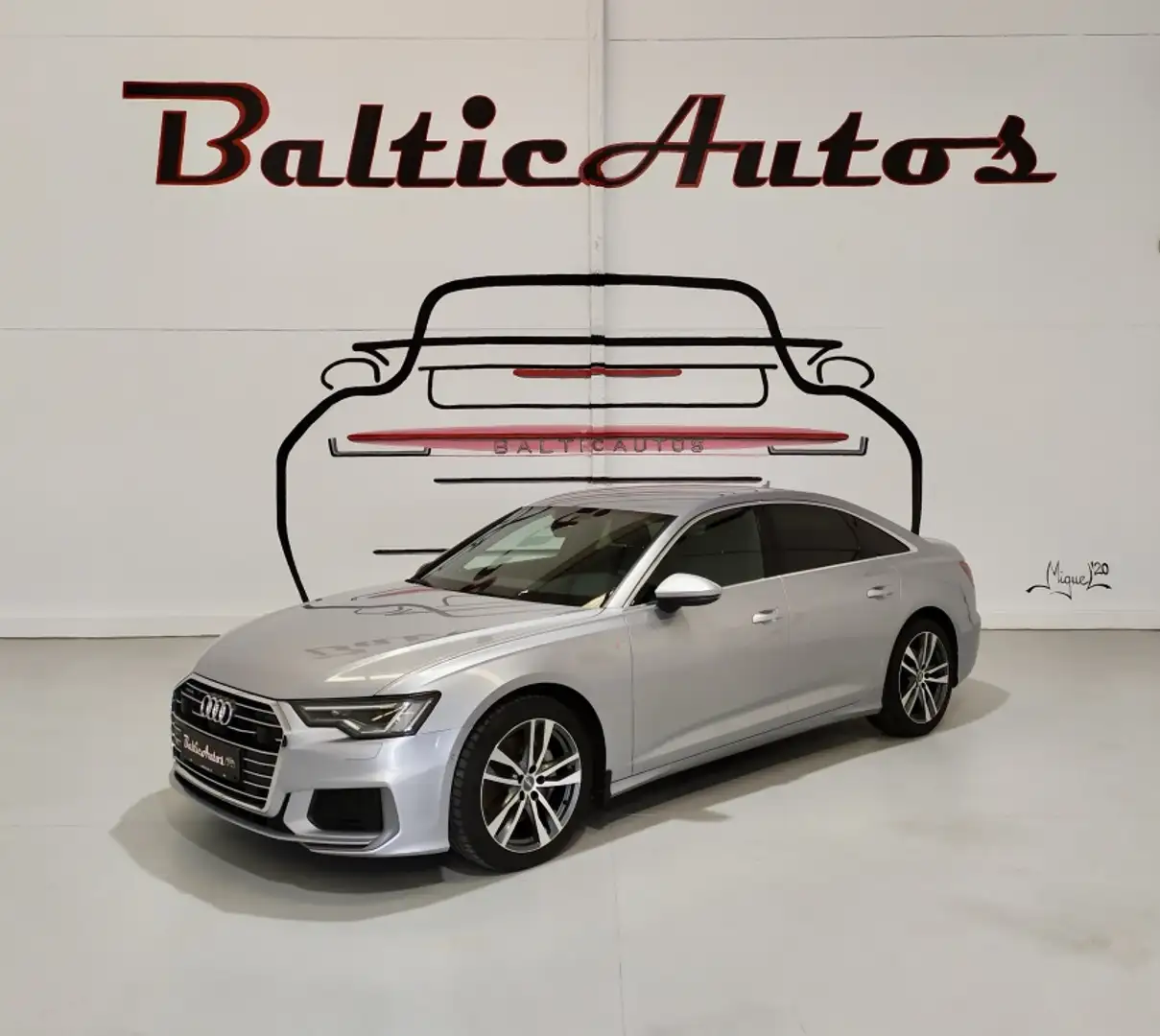 Audi A6 50 TDI Sport quattro Tiptronic Zilver - 1