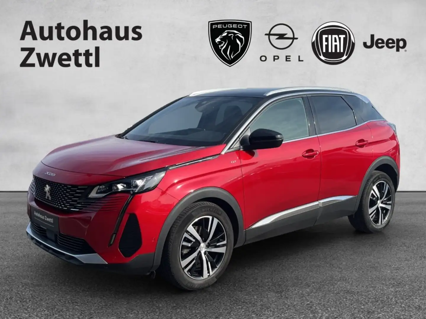 Peugeot 3008 GT BHDI 130 EAT8 Rouge - 1