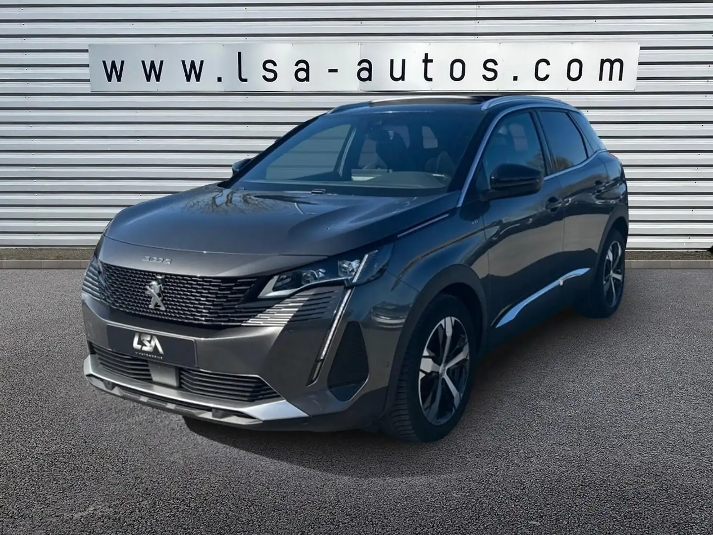 Peugeot 3008 1.5 BlueHDi 130 EAT8 GT Gris - 1