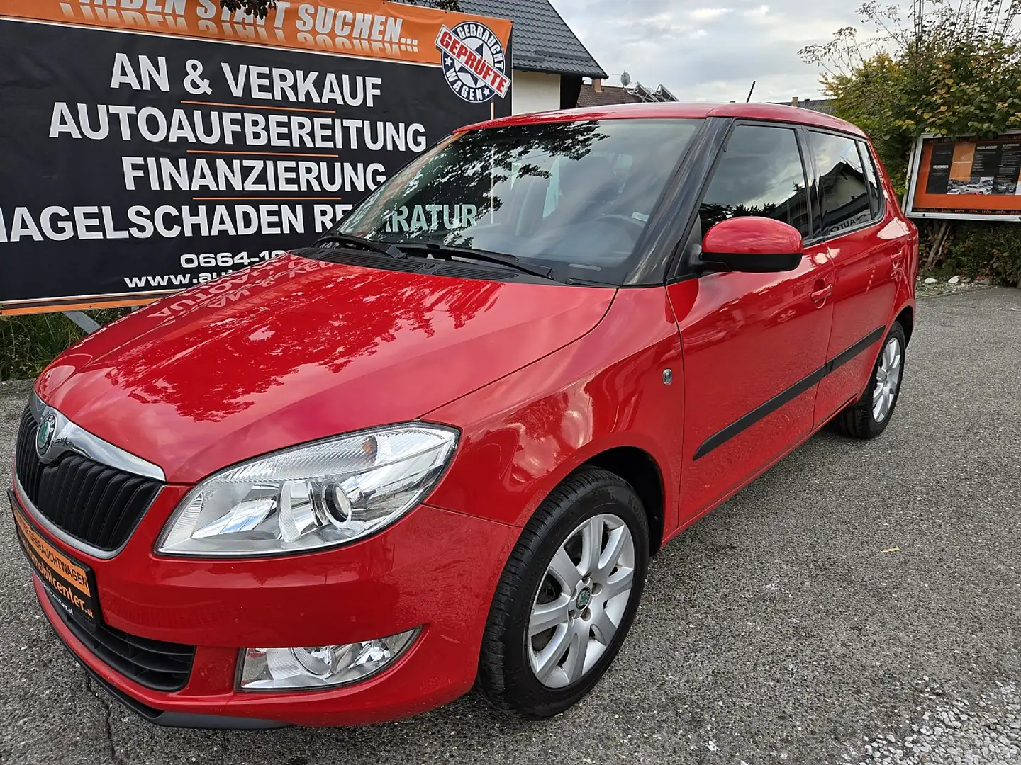 Skoda Fabia Ambition Elegance 1,2 TSI Rot - 1